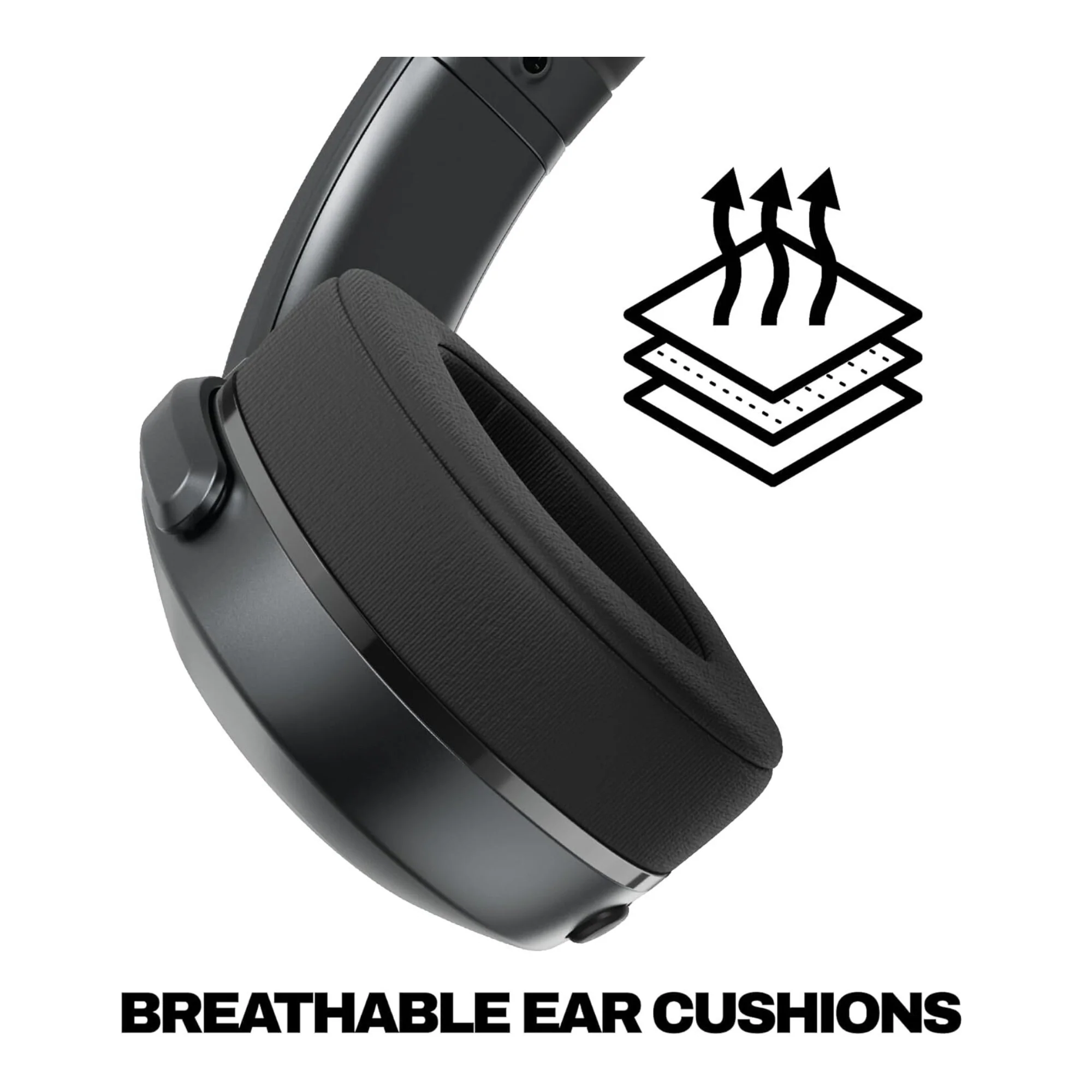 Skullcandy Crusher 540 Active Over-Ear Headphones with Multi-Sensory Bass (Coal) - Image 5