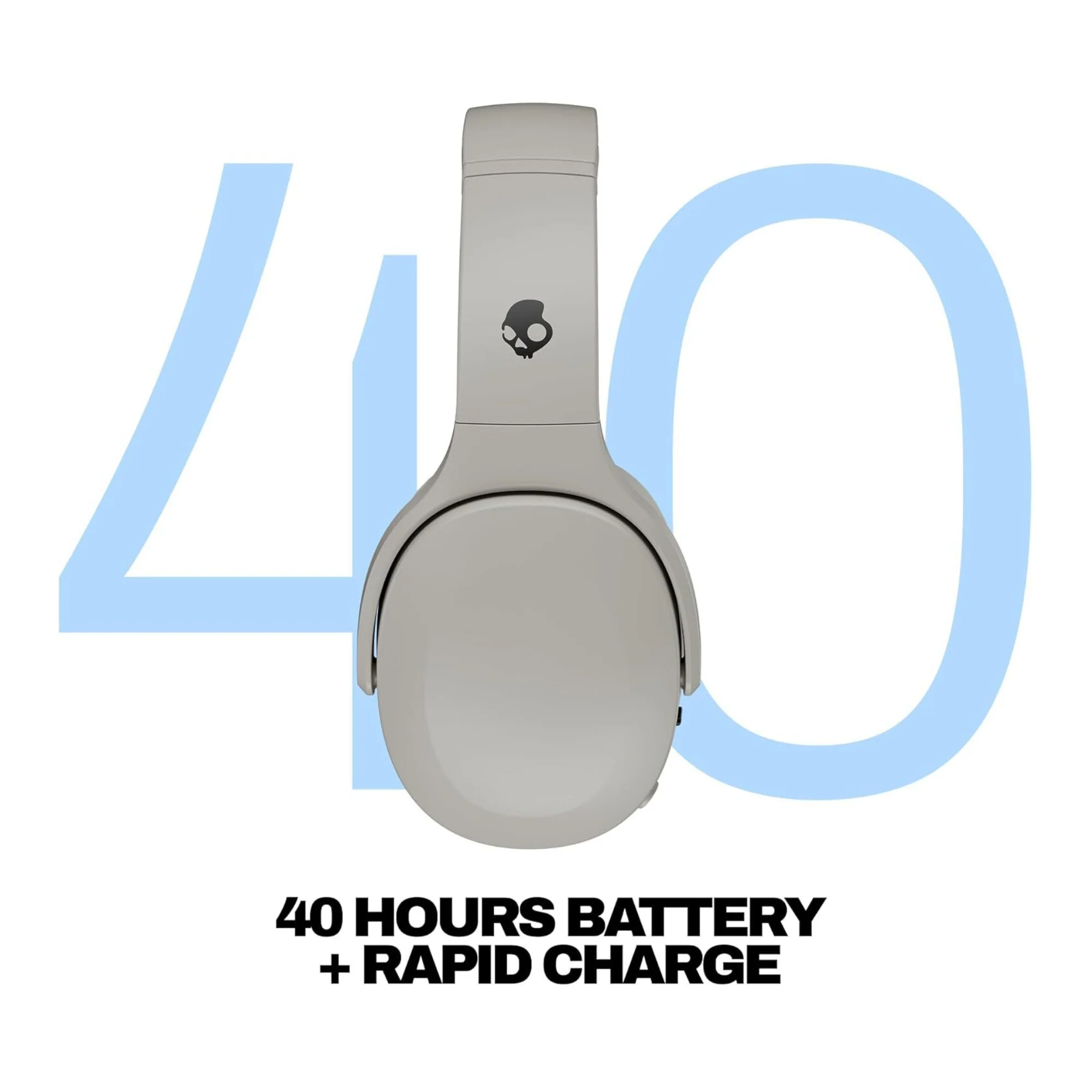 Skullcandy Crusher 540 Active Over-Ear Headphones (Concrete) - Image 4