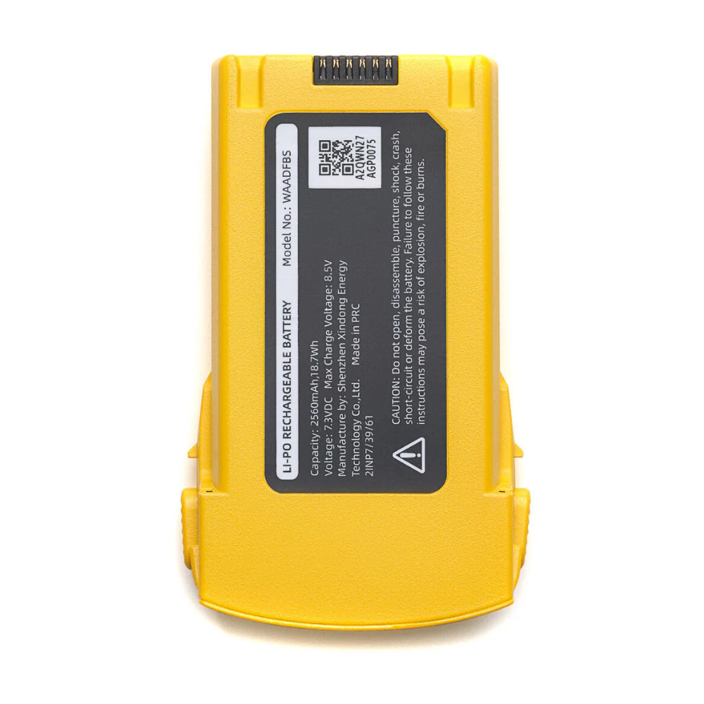Skyrover X1 Smart Flight Battery 2560mAh 32 Min Flight Time (Yellow) - Image 5