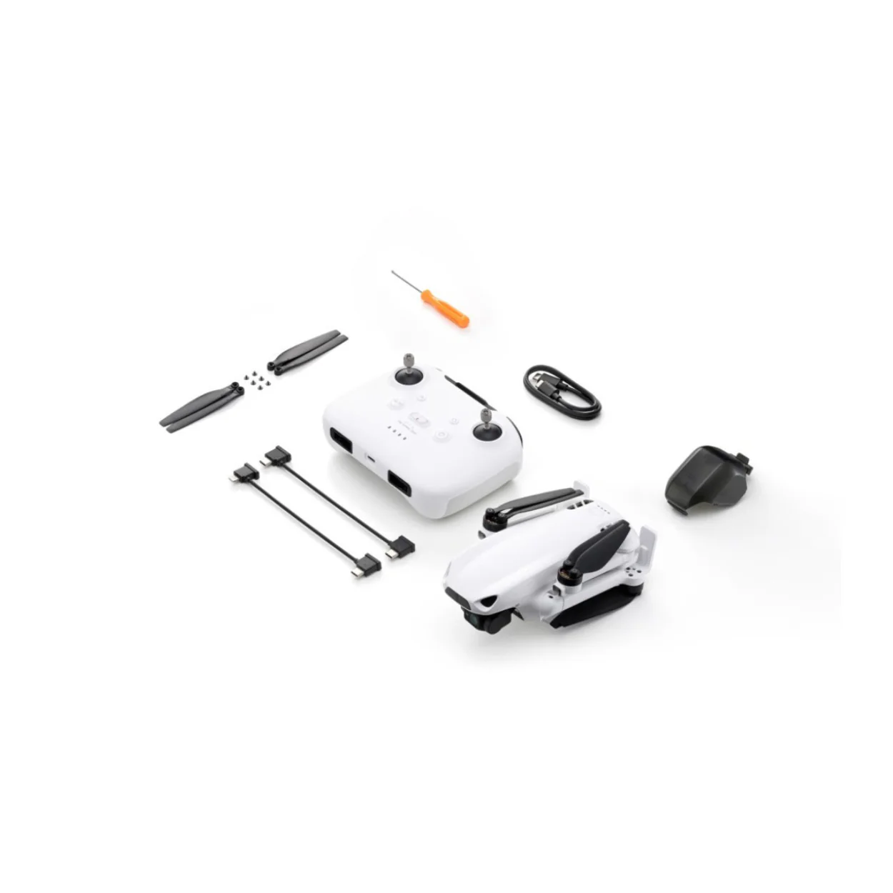 SKYROVER S1 Mini Camera Drone with 4K/60fps Video and 3-Axis Gimbal (White) - Image 7