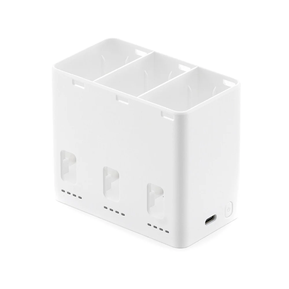 Skyrover S1 Battery Charging Hub 3-Bay USB-C Fast Charger Compact Travel Storage
