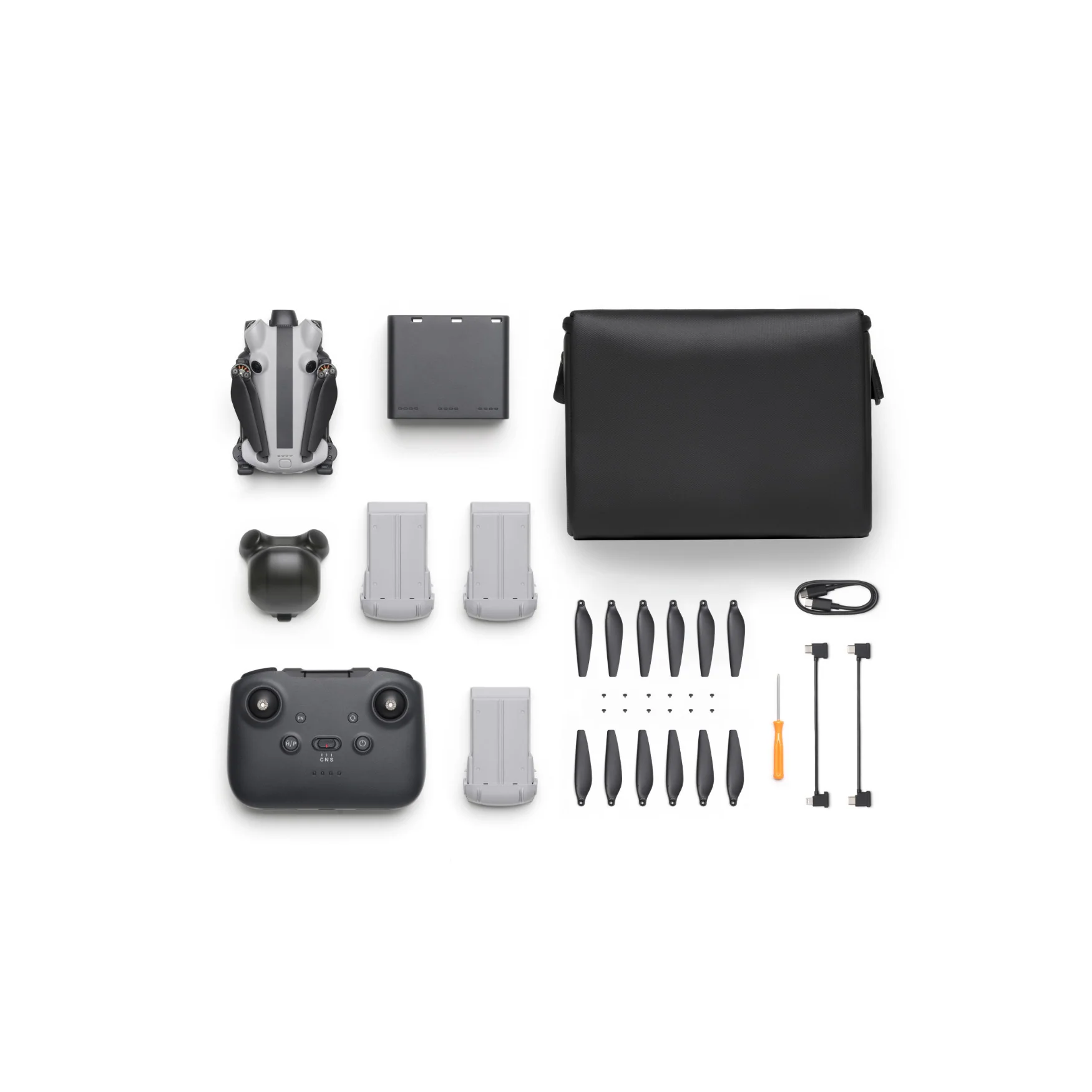 SKYROVER X1 48MP 4K Fly More Combo Drone (Gray) Bundle with Hard Case and Accs - Image 4