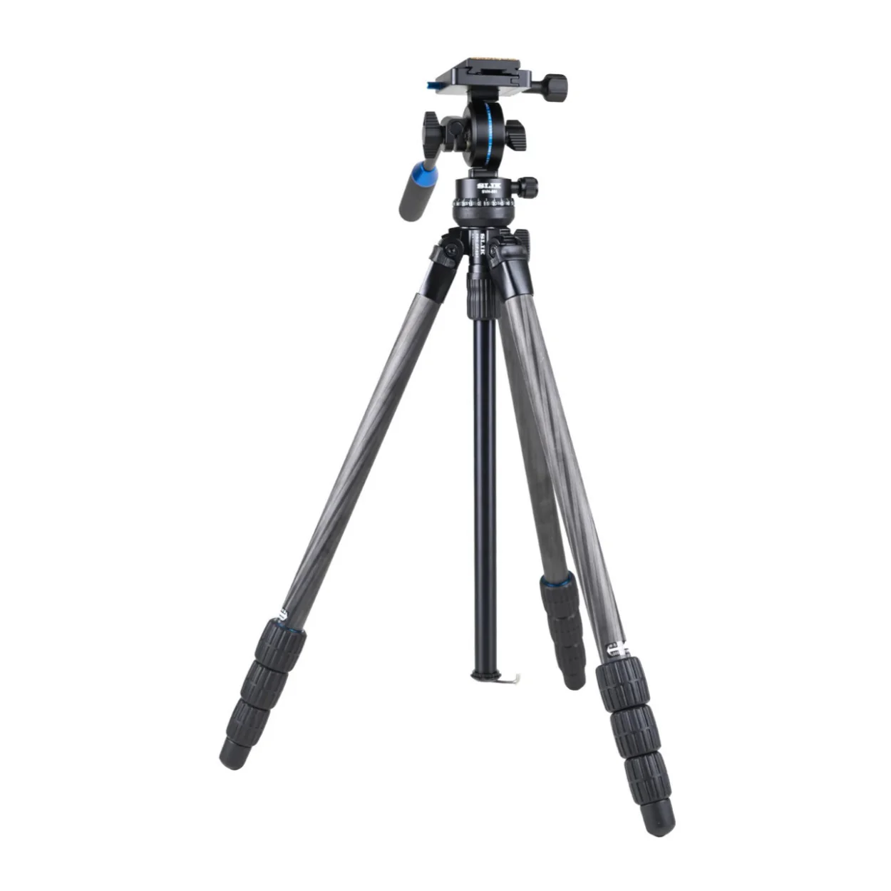 Slik PRO 634CF-SVH Carbon Fiber Tripod with SVH-501 Compact Fluid Video Head