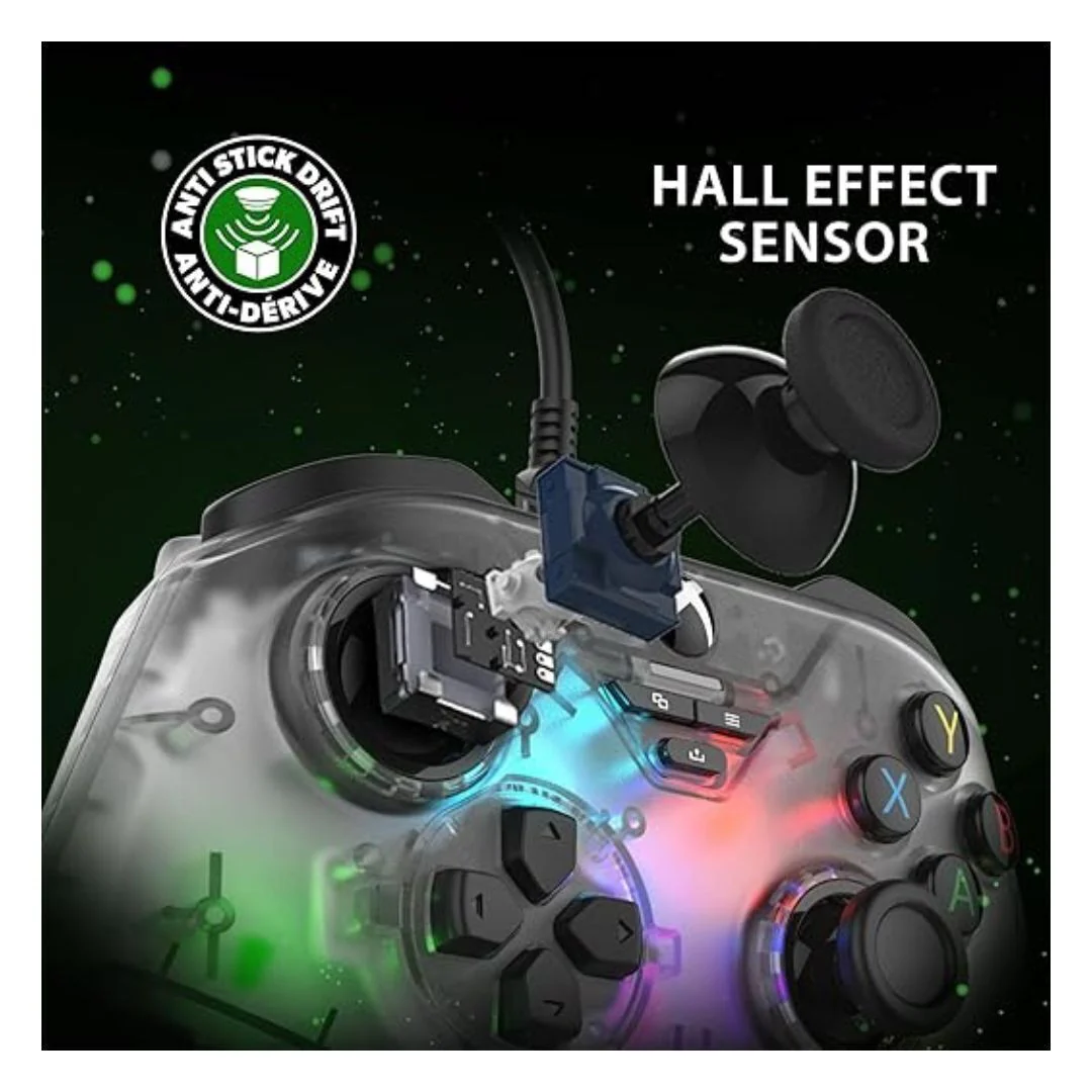 Snakebyte Xbox Series GamePad Pro X Licensed Video Game Controller with Hall Effect Sensors (Black) - Image 3