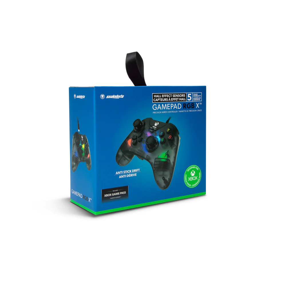 Snakebyte Xbox Series GamePad Pro X Licensed Video Game Controller with Hall Effect Sensors (Black) - Image 7