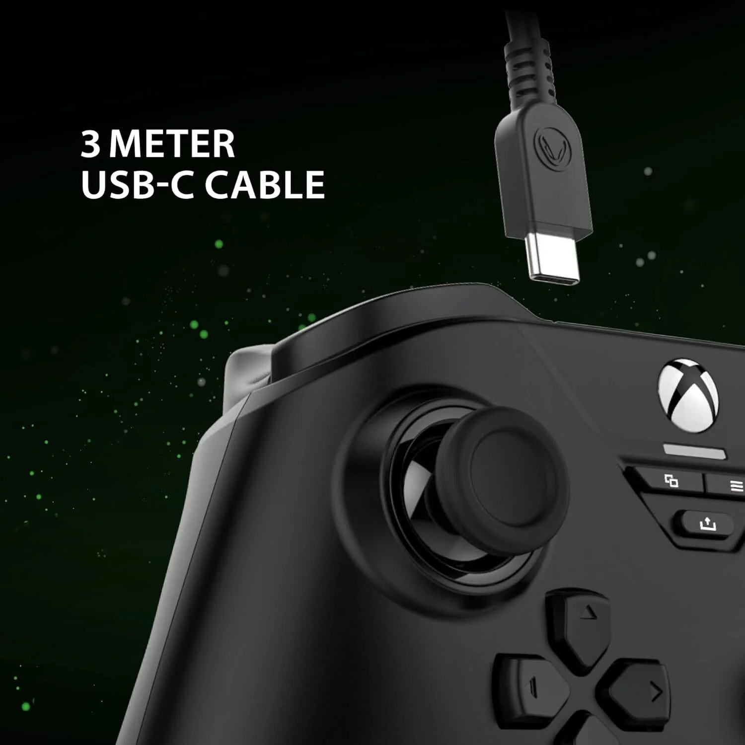Snakebyte Officially Licensed Gamepad Base X Controller for Xbox Series X and PC (Black) - Image 5