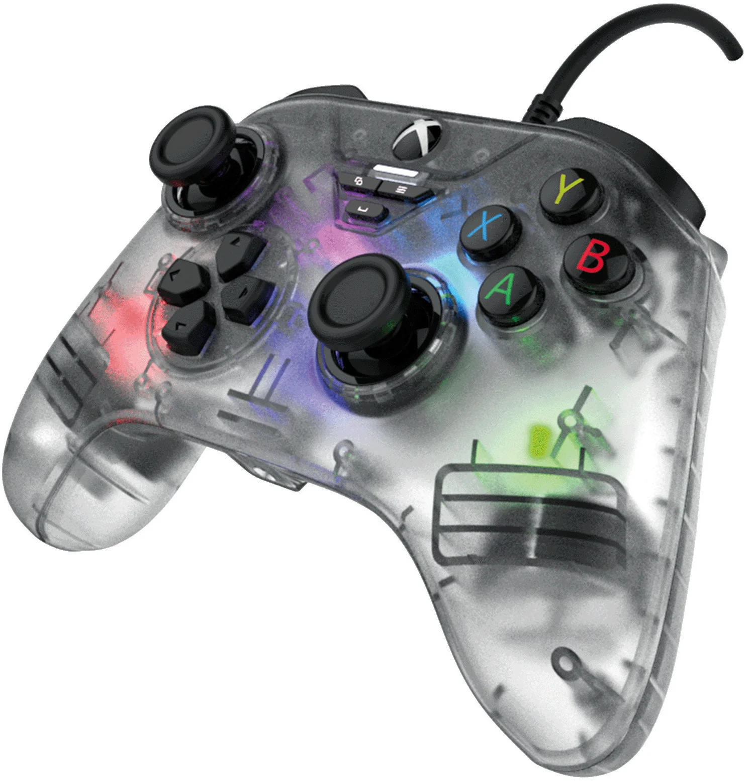 Snakebyte GamePad Officially Licensed RGB X Controller for Xbox Series X and PC (Clear) - Image 3