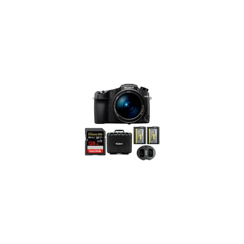 Sony CyberShot RX10 IV Digital Camera with 128GB SD Card and Accessory Bundle - Image 3