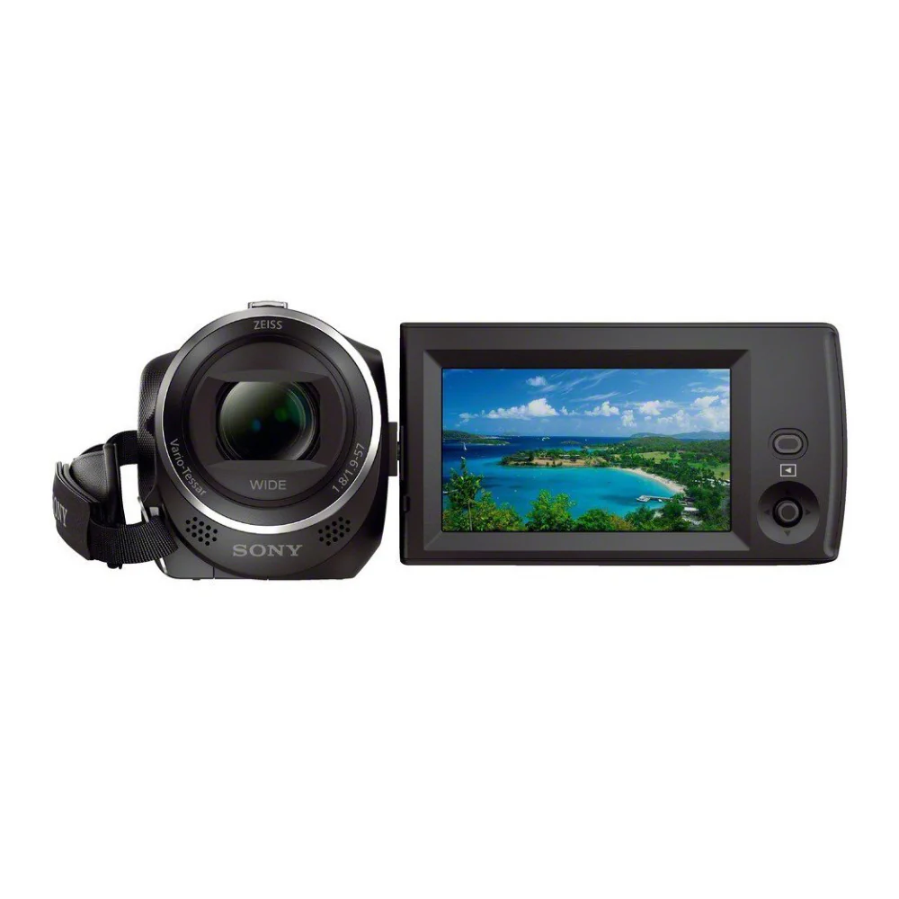 Sony HD Handycam Camcorder (Black) with 32GB microSD Card and Accessory Bundle - Image 8