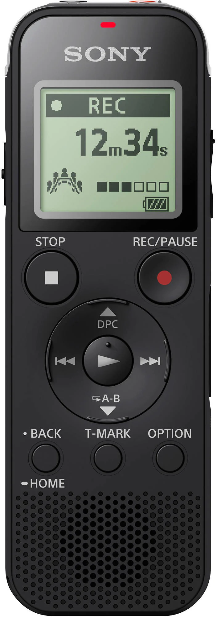 Sony ICDBX140 4GB MP3 Digital Voice Recorder w/ Hardshell Case and 32GB SD Card - Image 4