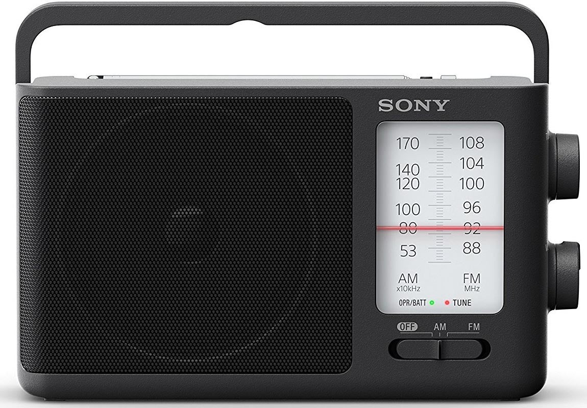 Sony ICF506 Portable Radio with Rechargeable AA Batteries and Charger Bundle - Image 5