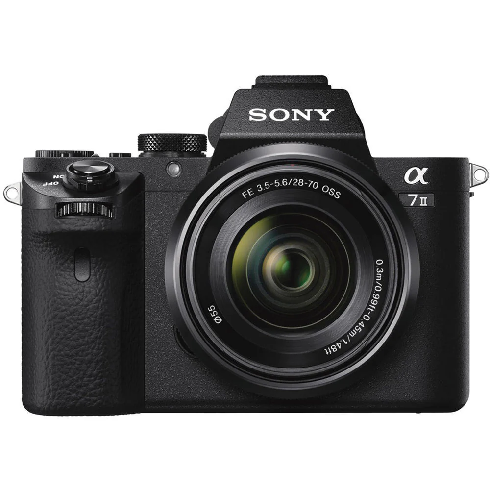 Sony Alpha a7II Mirrorless Digital Camera with 28-70mm Lens and Tripod Bundle - Image 2