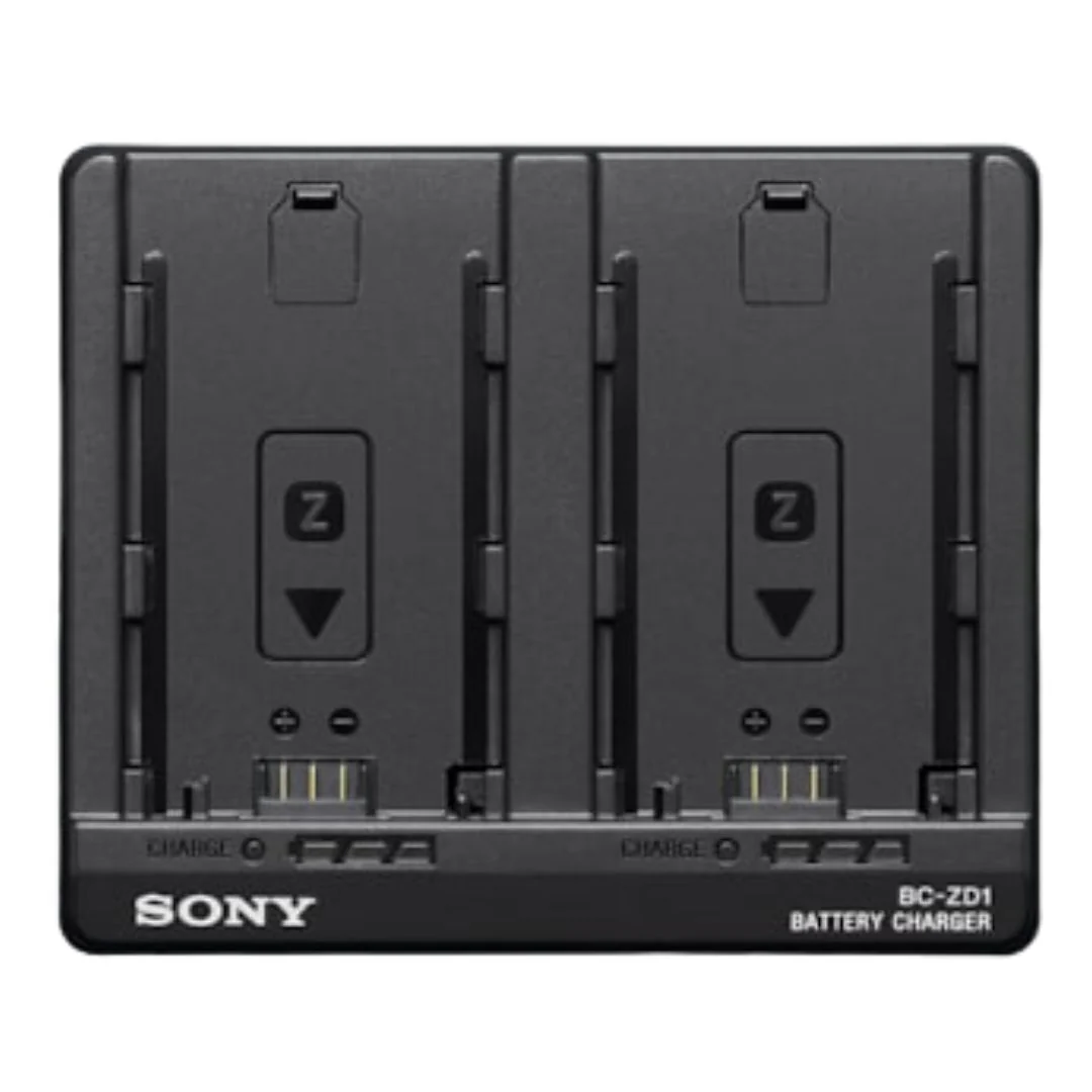 Sony BC-ZD1 Dual Battery Charger for Sony Z Battery Model NP-FZ100 with Rapid Charging (Black)