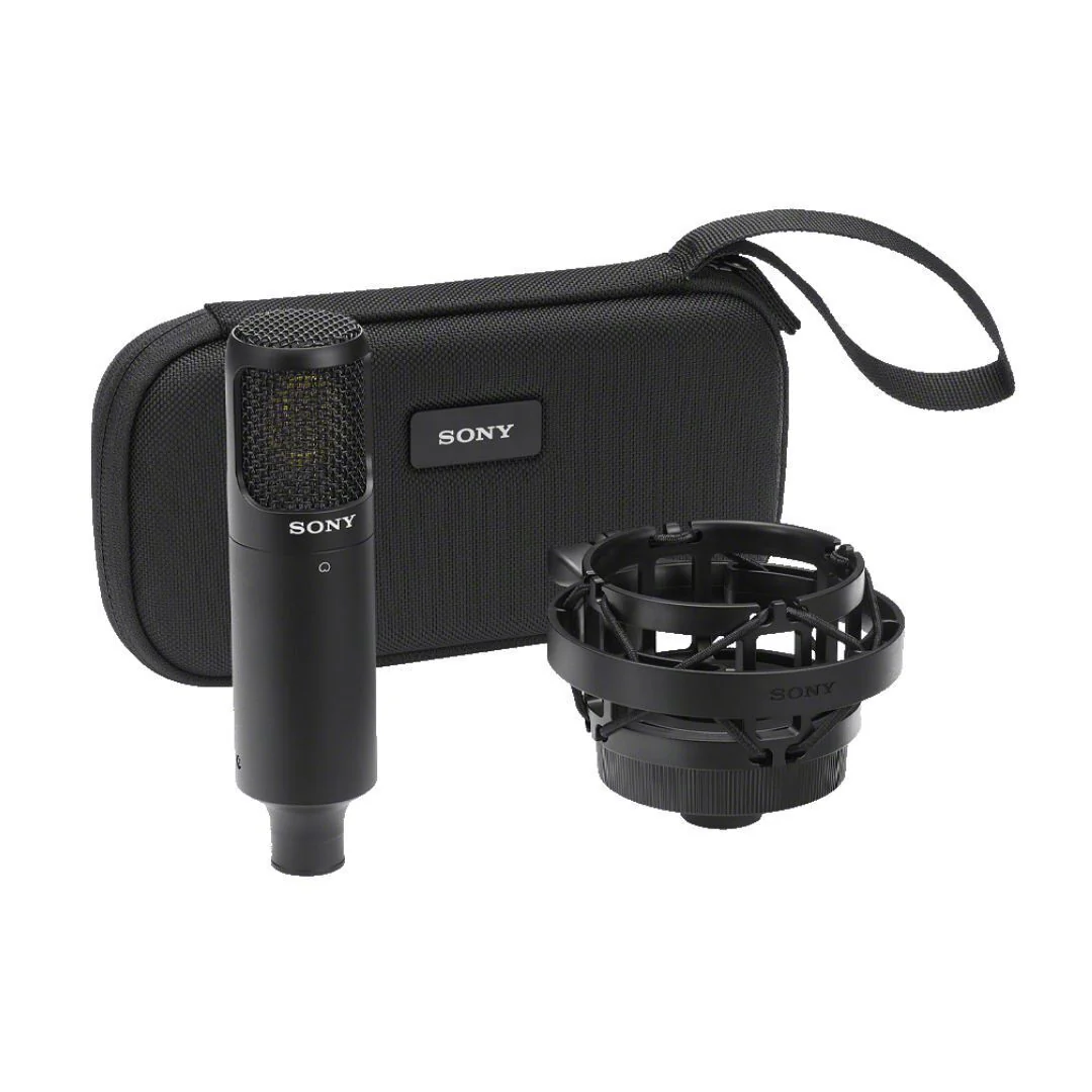 Sony Media C-80 Unidirectional Studio Condenser Microphone with Advanced Capsule Technology - Image 3