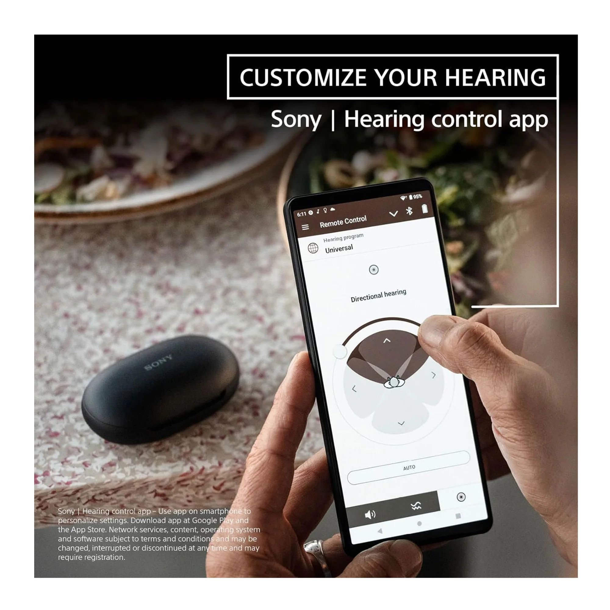 Sony CRE-E10 Self-Fitting OTC Hearing Aids with Rechargeable Battery - Image 6