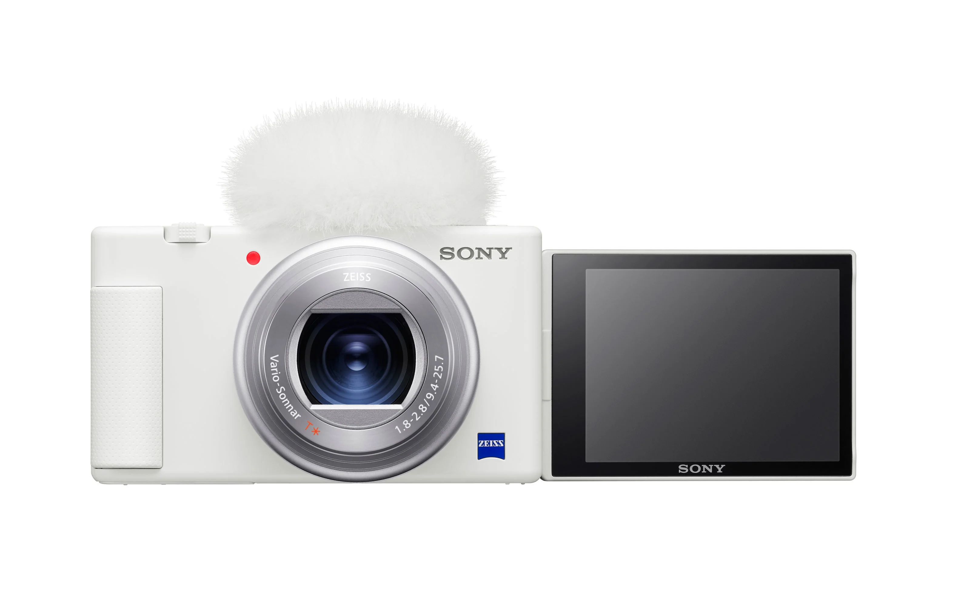 Sony ZV-1 Camera for Content Creators and Vloggers (White) with Vlogger Accessory Bundle - Image 2