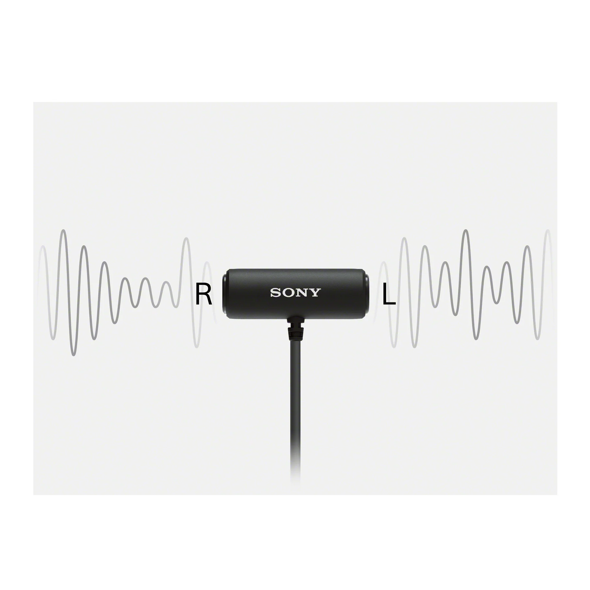 Sony ECM-LV1 Compact Stereo Lavalier Microphone with Case - Image 8