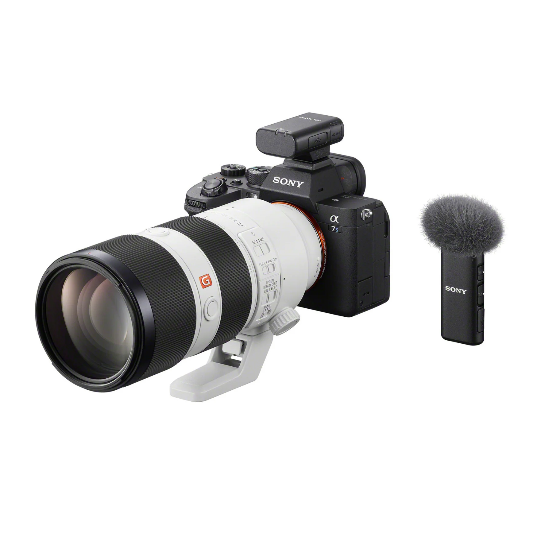 Sony ECM-W2BT Digital Bluetooth Wireless Microphone with ECM-LV1 Lav Mic Bundle - Image 25