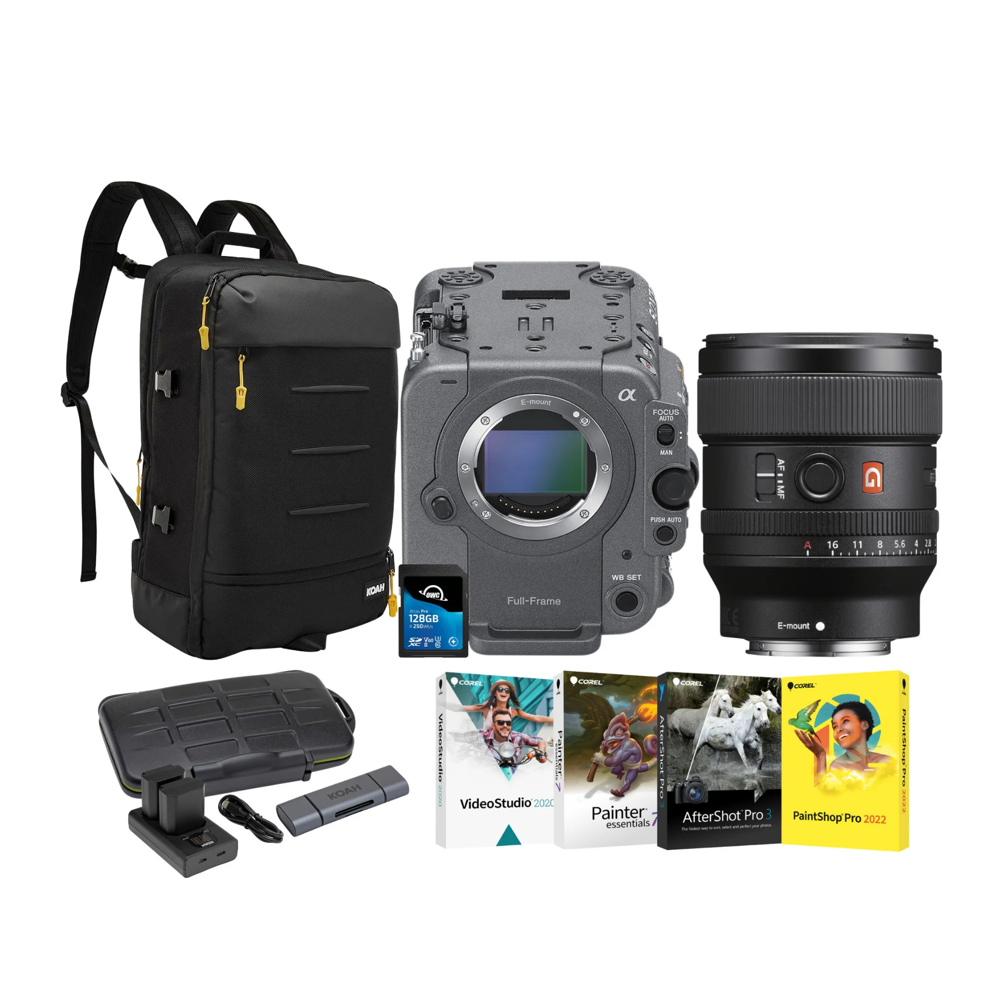 Sony FX6 Full-Frame Cinema Camera with 16-35mm f/2.8 GM Lens Bundle