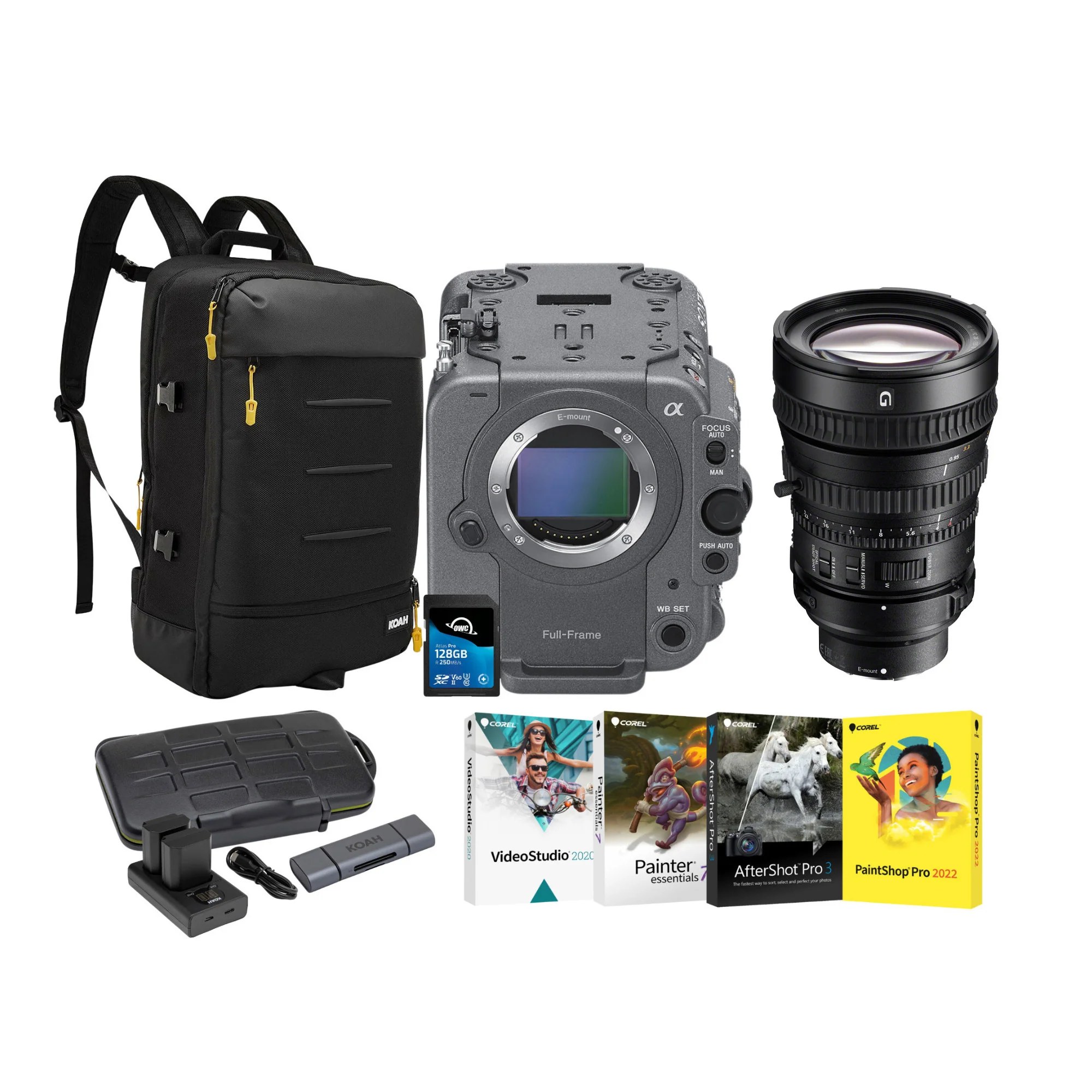 Sony FX6 Full-Frame Cinema Camera with 28-135mm f/2.8 GM Lens Bundle