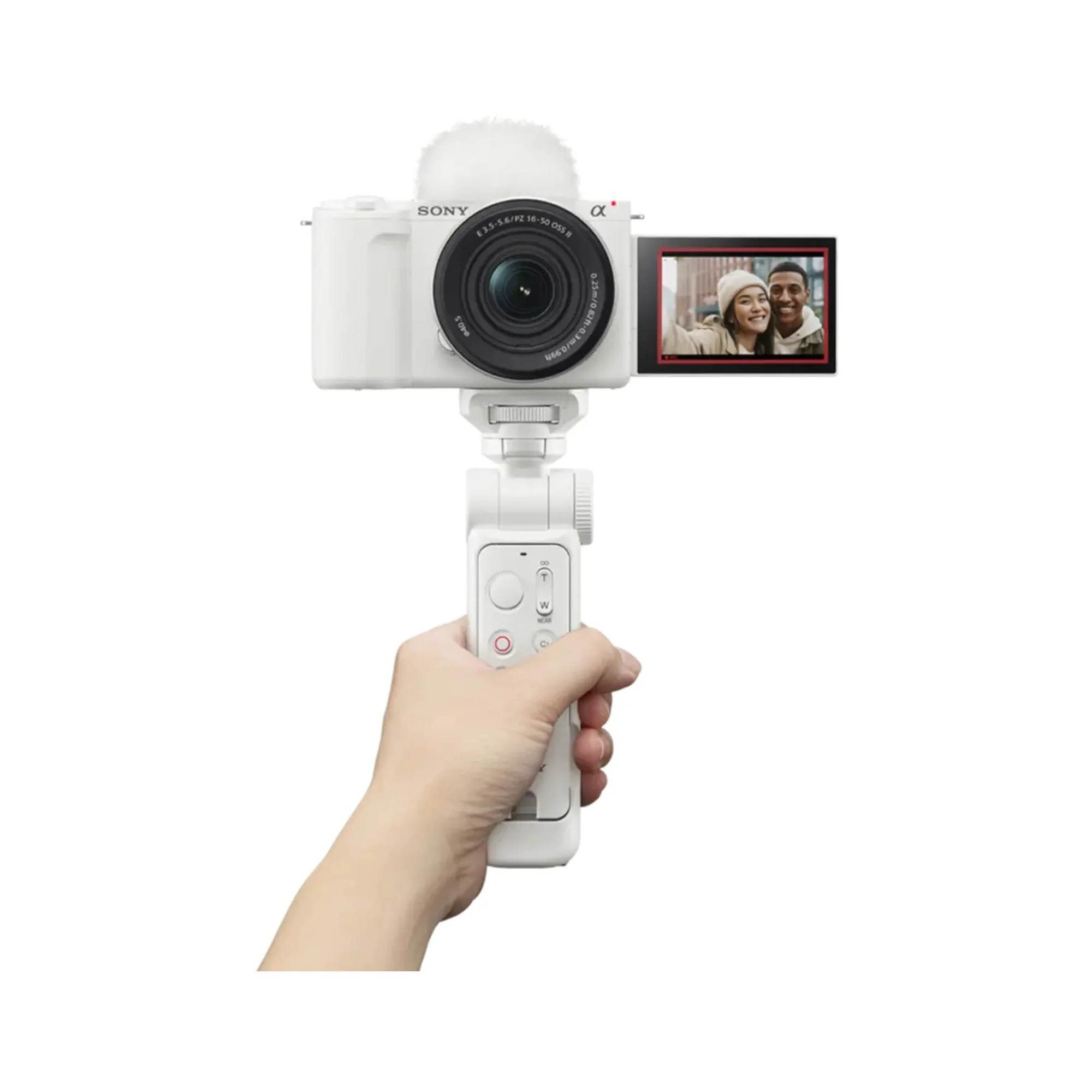 Sony GP-VPT3 Bluetooth Shooting Grip Tripod with Remote Commander (White) - Image 3