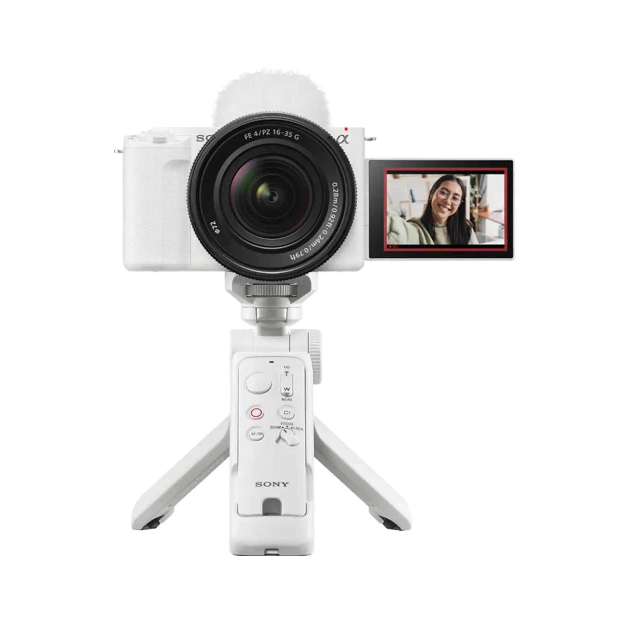 Sony GP-VPT3 Bluetooth Shooting Grip Tripod with Remote Commander (White) - Image 4