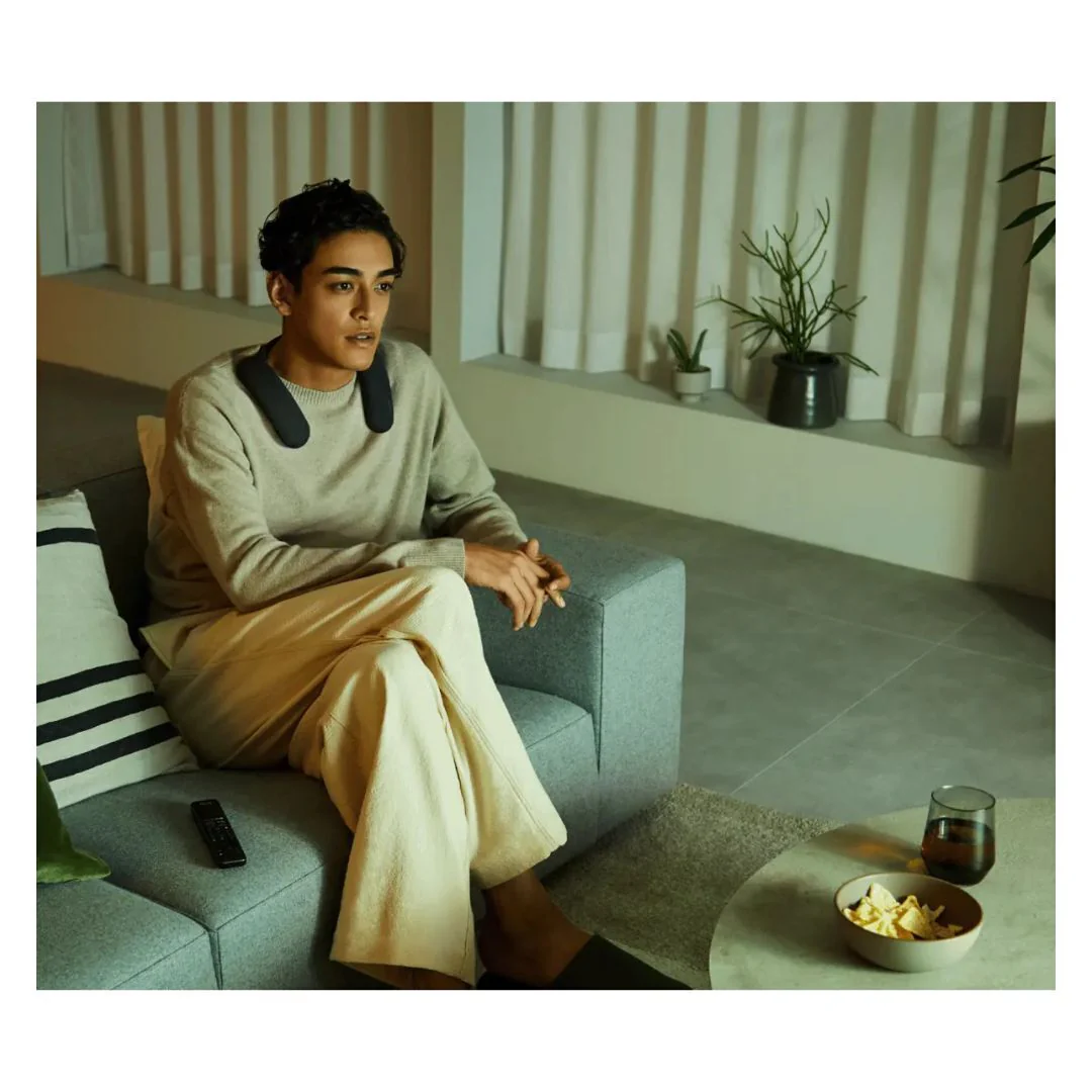 Sony Bravia Theater U Wearable TV Speaker with 360 Spatial Sound Personalizer Technology (Black) - Image 6