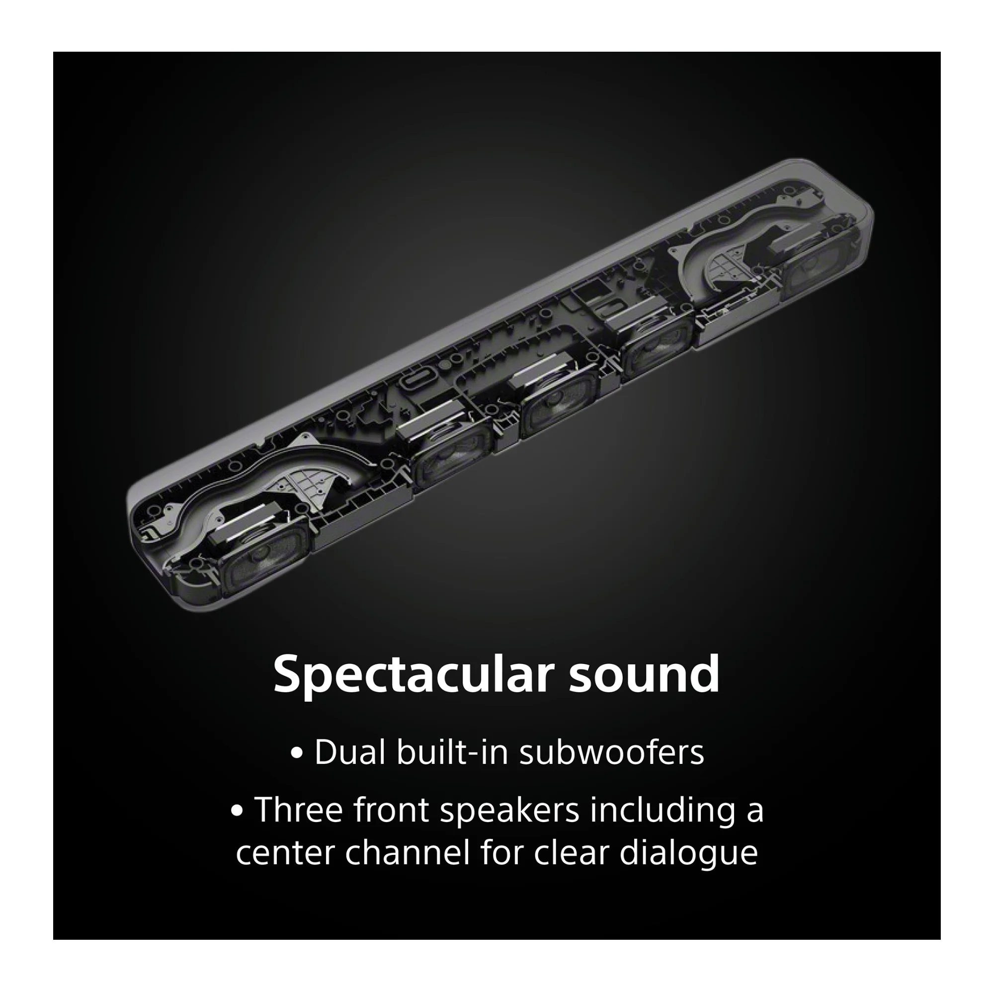 Sony HT S2000: 3.1ch Dolby Atmos and DTS:X Surround Sound Soundbar Bundle - Image 8