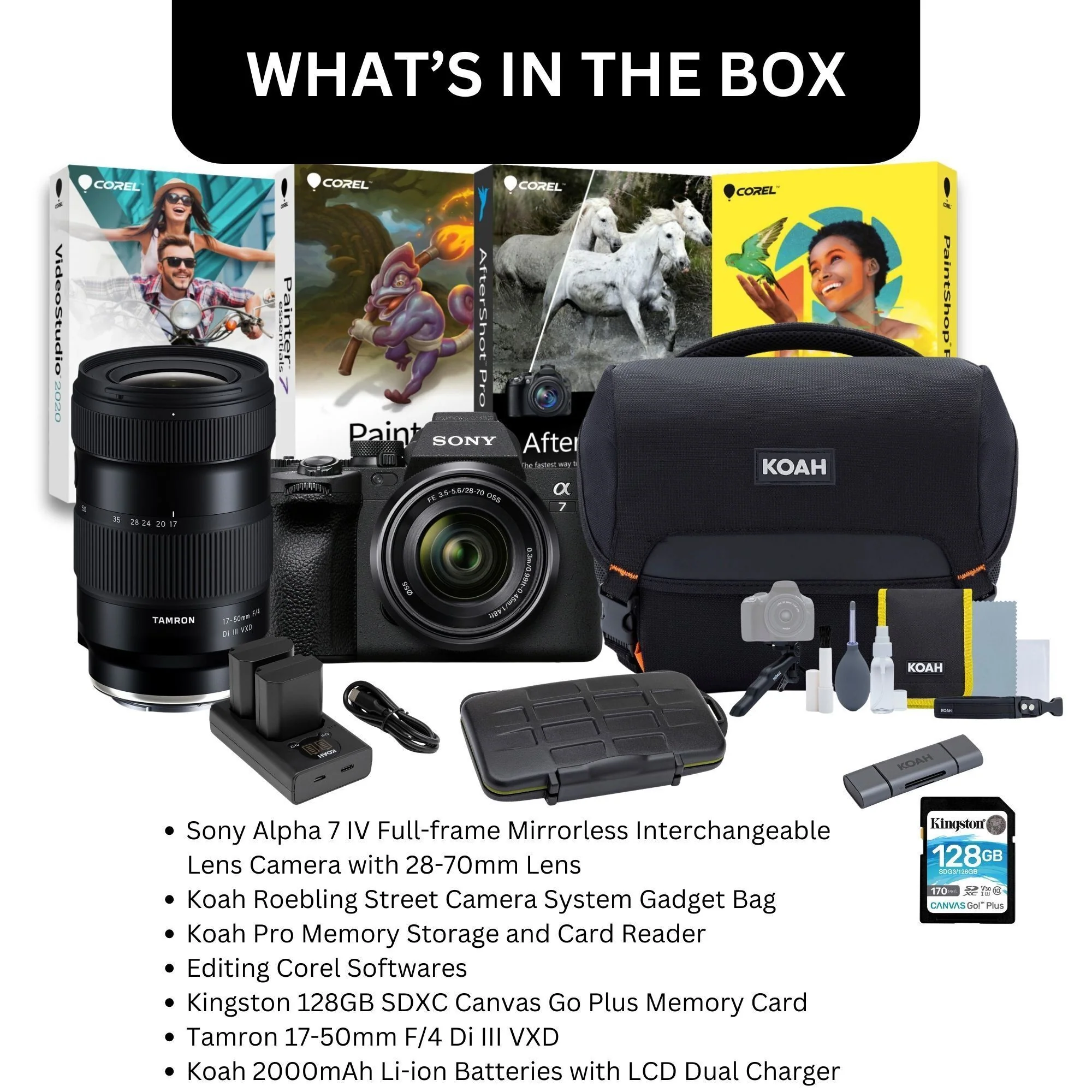 Sony Alpha 7 IV Full-frame Mirrorless Interchangeable Lens Camera with 28-70mm Lens, 17-50mm Bundle - Image 5