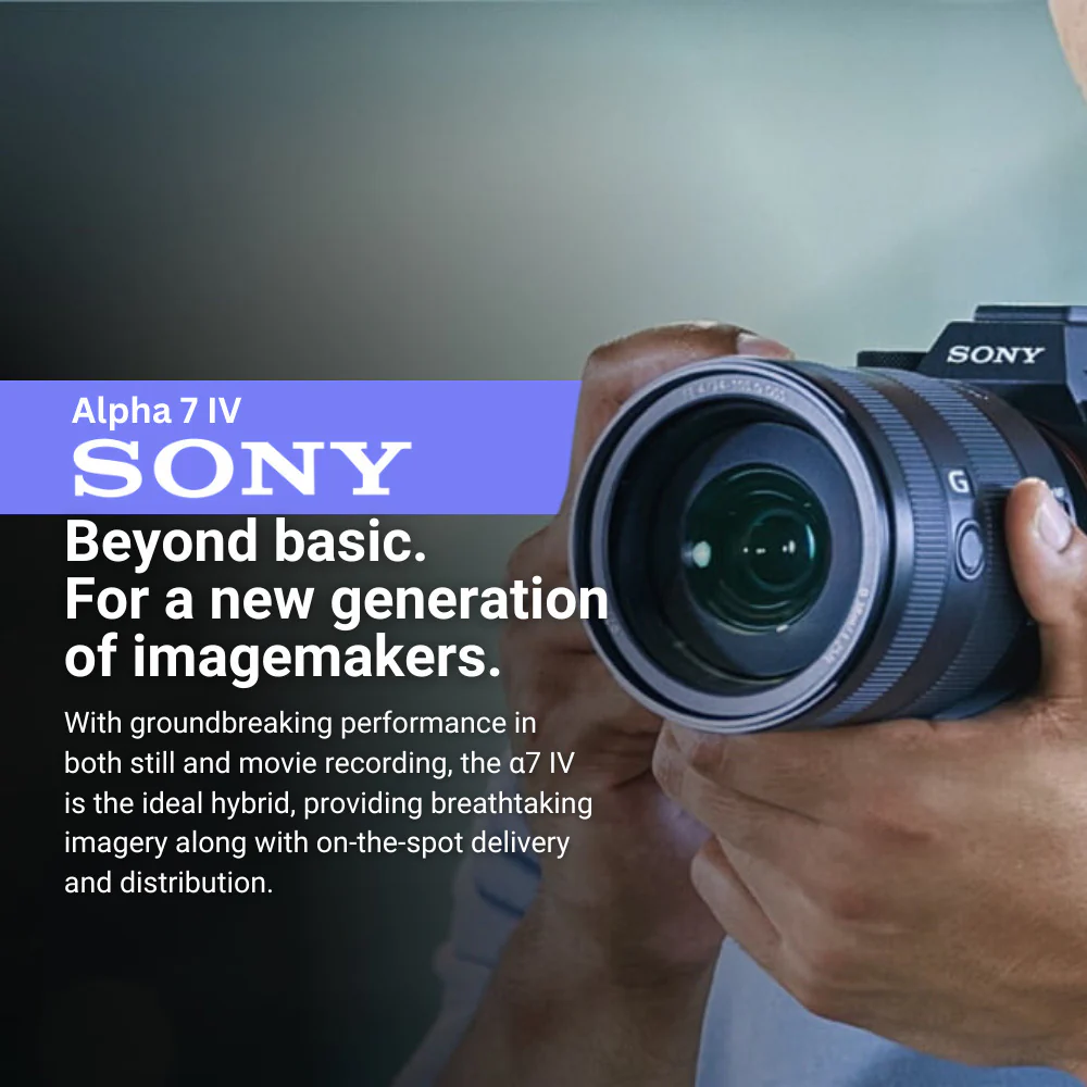 Sony Alpha 7 IV Full-Frame Mirrorless Interchangeable Lens Camera with 28 To 70mm Lens Bundle - Image 2