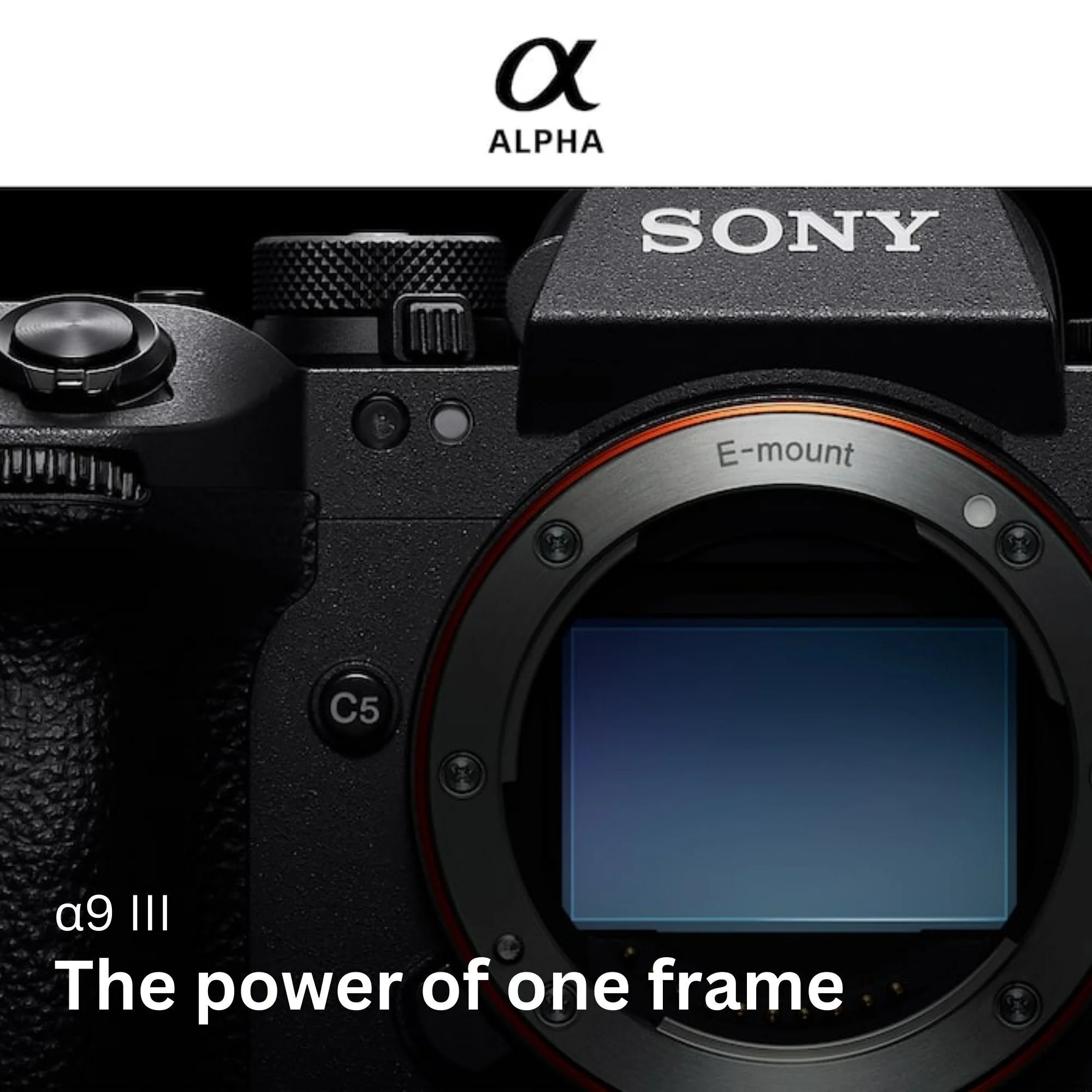 Sony Alpha 9 Mark III Full-frame Mirrorless Camera with 17-50mm F/4 Di III VXD, 128GB SD Card Bundle - Image 2