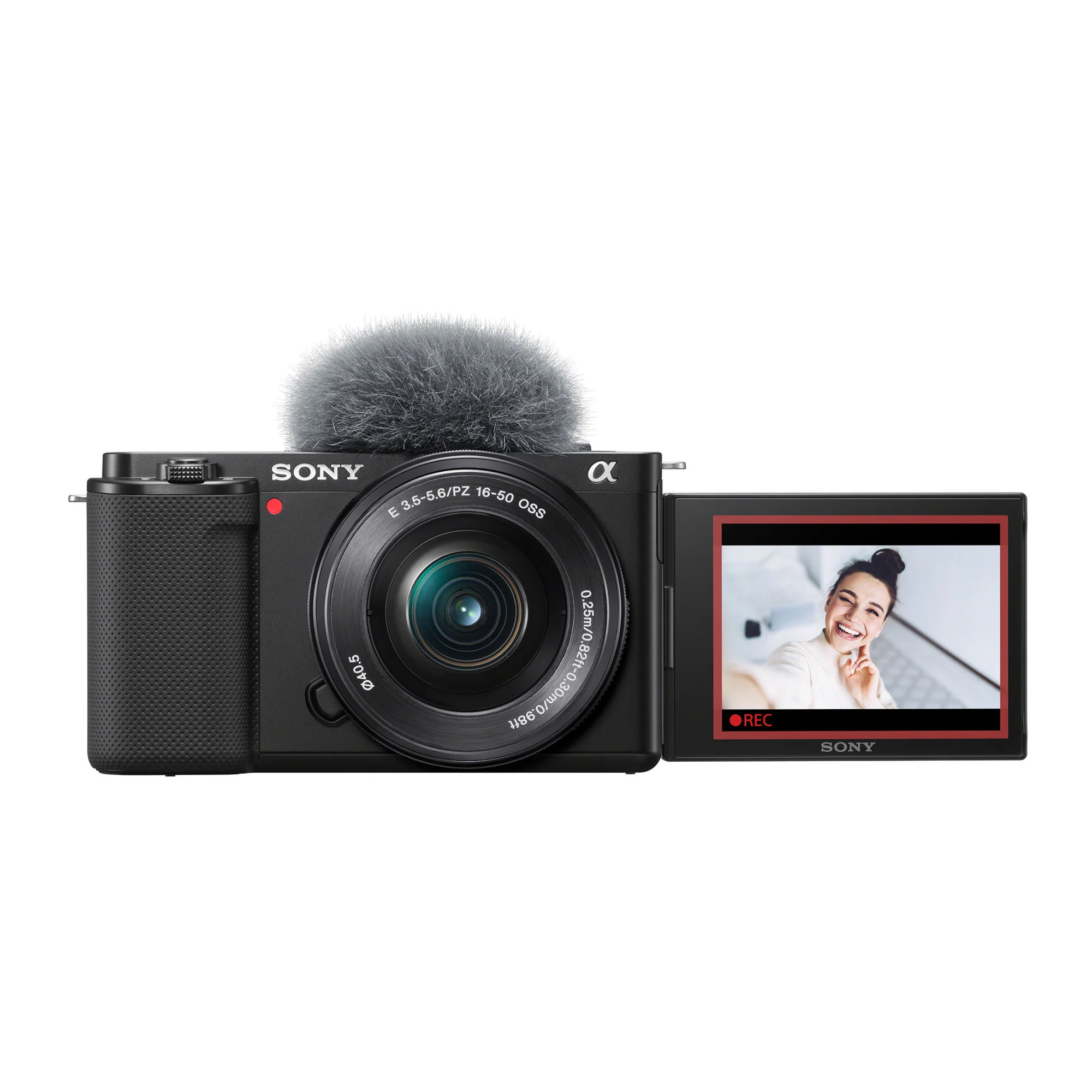Sony Alpha ZV-E10 APS-C Interchangeable Lens Mirrorless Vlog Camera with 16-50mm Lens (Black) - Image 4
