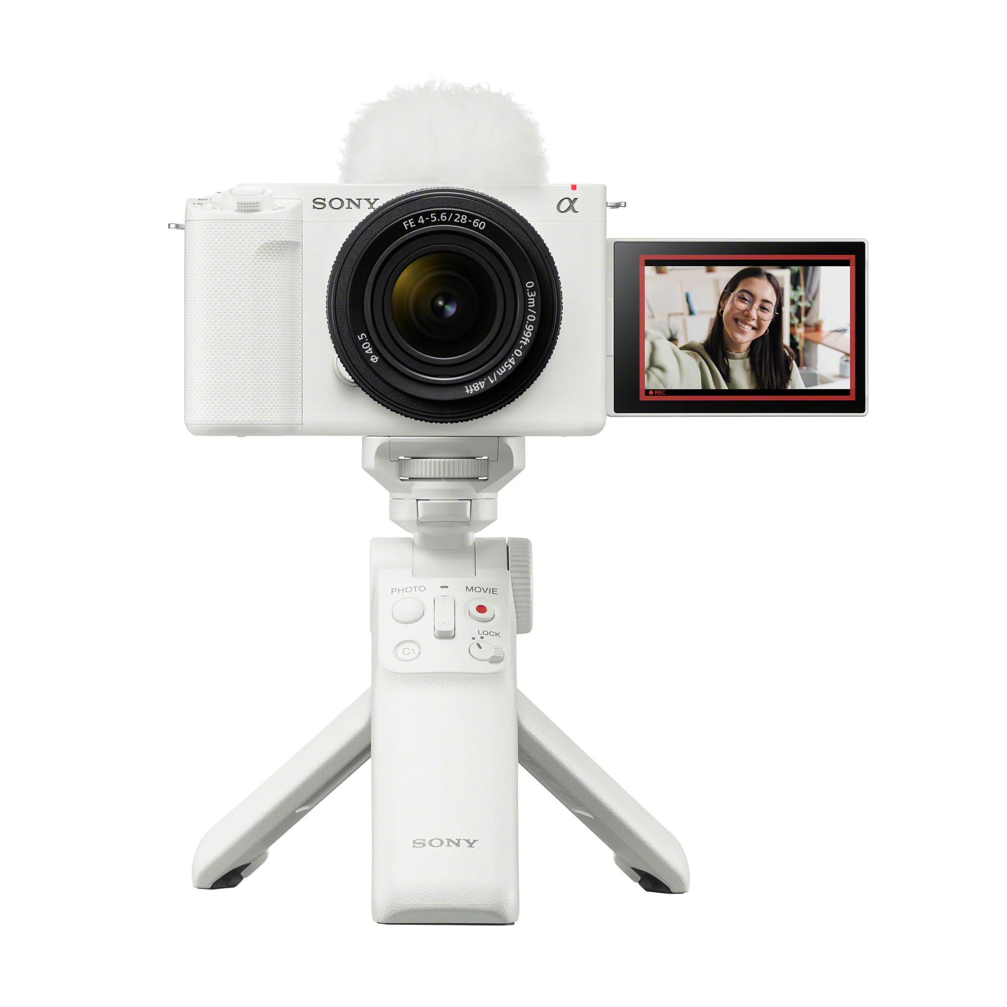 Sony Alpha ZV-E1 Full-frame Mirrorless Vlog Camera with 28-60mm Lens (ILCZV-E1/B, White) Bundle - Image 13