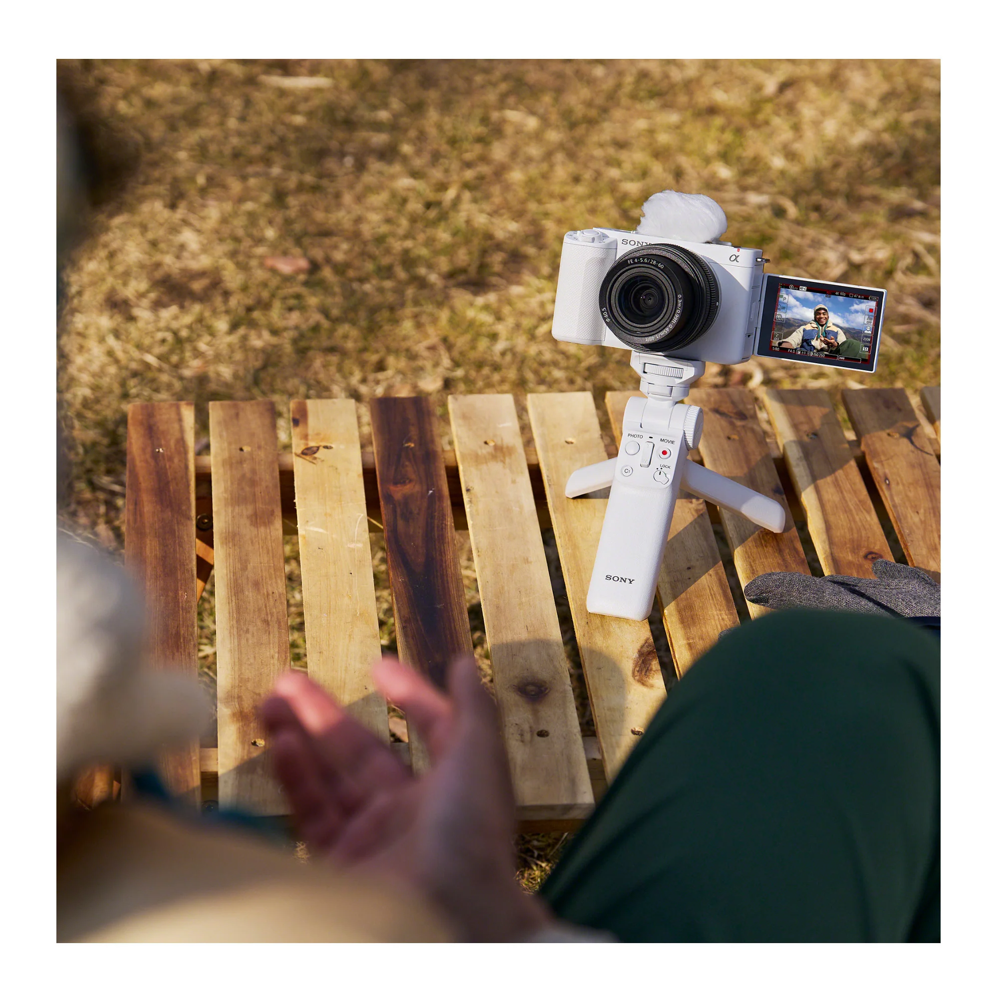 Sony Alpha ZV-E1 Full-frame Mirrorless Vlog Camera with 28-60mm Lens (ILCZV-E1/B, White) Bundle - Image 18