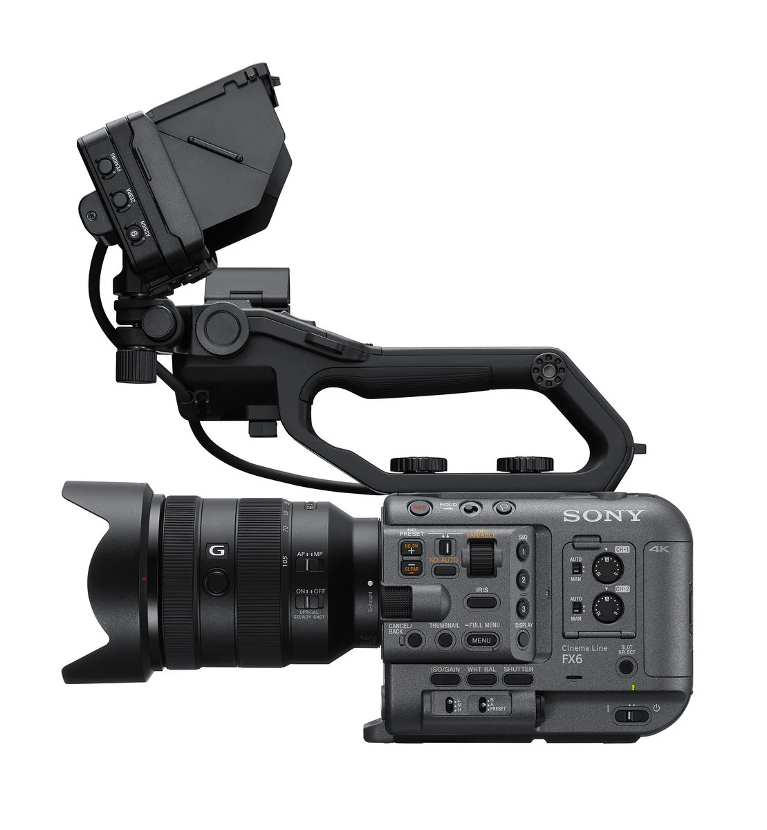 Sony FX6 Cinema Line Full-Frame Camera and FE 24-105mm f/4 G Lens Kit - Image 4