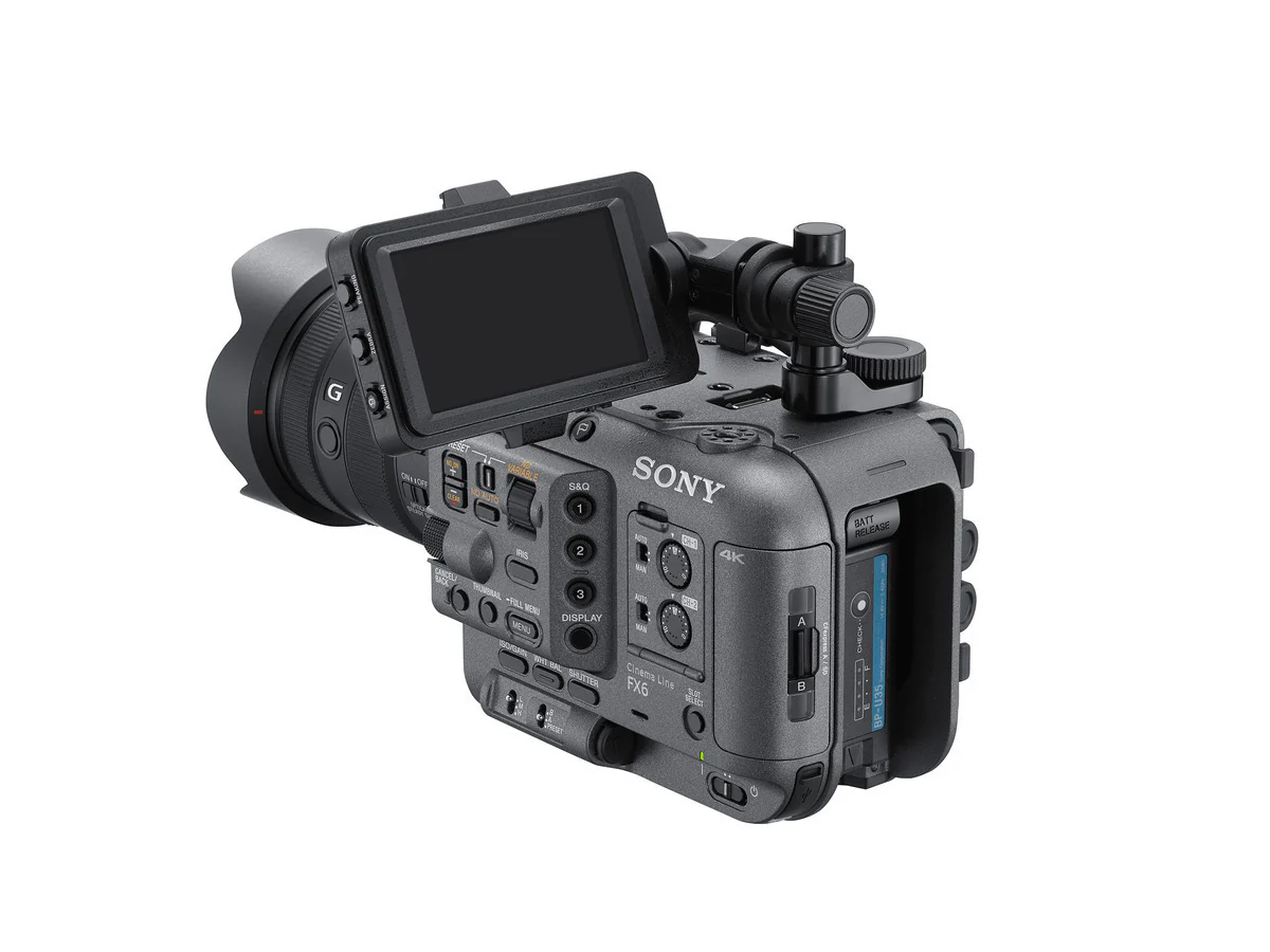 Sony FX6 Cinema Line Full-Frame Camera and FE 24-105mm f/4 G Lens Kit - Image 5