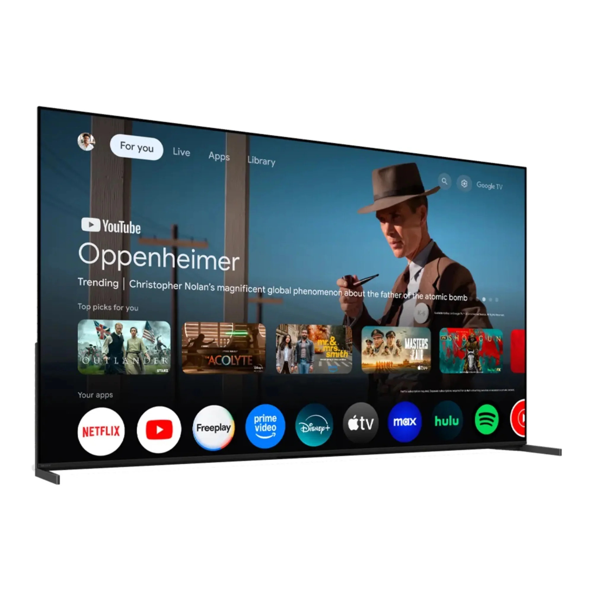 Sony BRAVIA 8 II QD-OLED Google TV 55-Inch 4K HDR with AI Technology (2025) - Image 2
