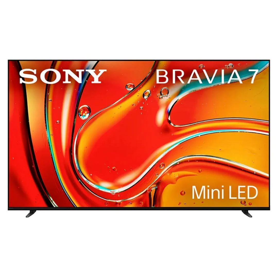 Sony Bravia 7 K-75XR70 75-Inch Class Mini LED QLED 4K HDR Google TV with Dolby Vision and Atmos