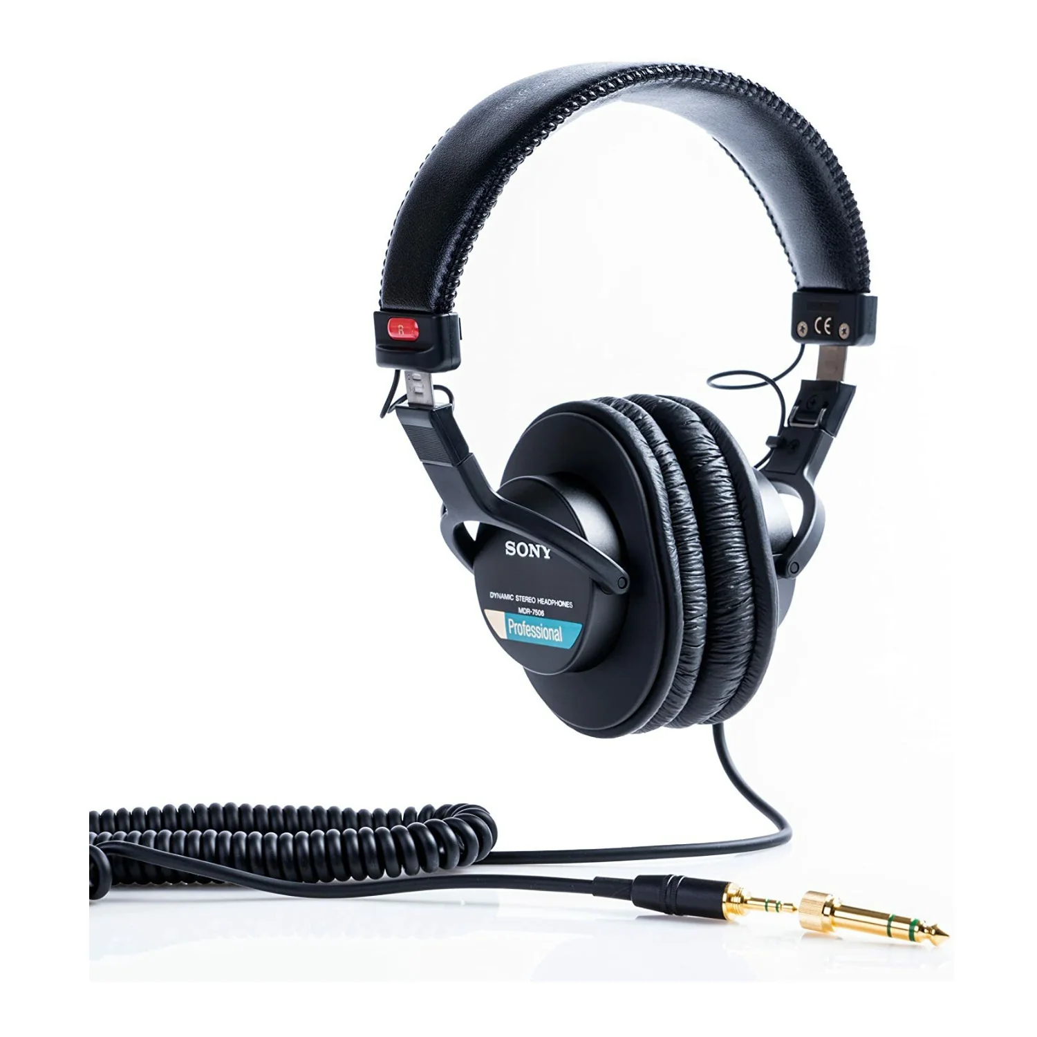 Sony MDR7506 Folding Professional Closed Ear Headphones with Knox Gear Nylon Braided 3.5mm Cable - Image 4