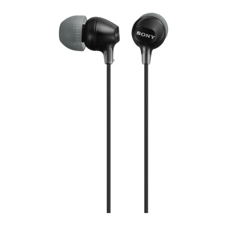 Sony MDR-EX15LP Fashion Color EX Series In-Ear Earbud (Black, 50-pack) - Image 2