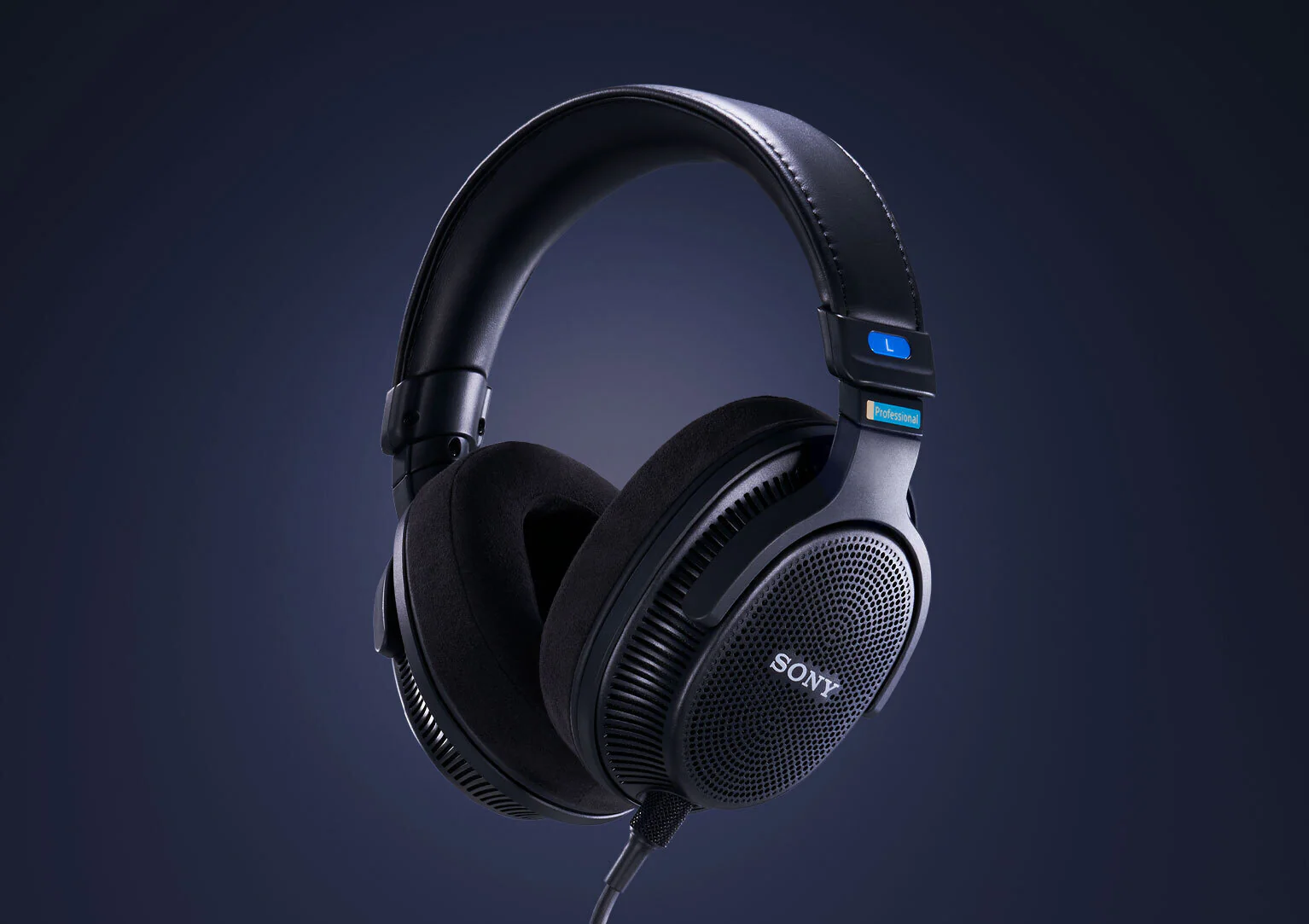 Sony MDR-MV1 Open-Back Reference Monitor Headphones with Hard Shell Case bundle - Image 5