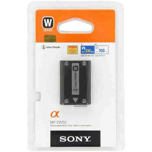 Sony NP-FW50 Lithium-Ion Rechargeable Battery (1020mAh) - Image 2