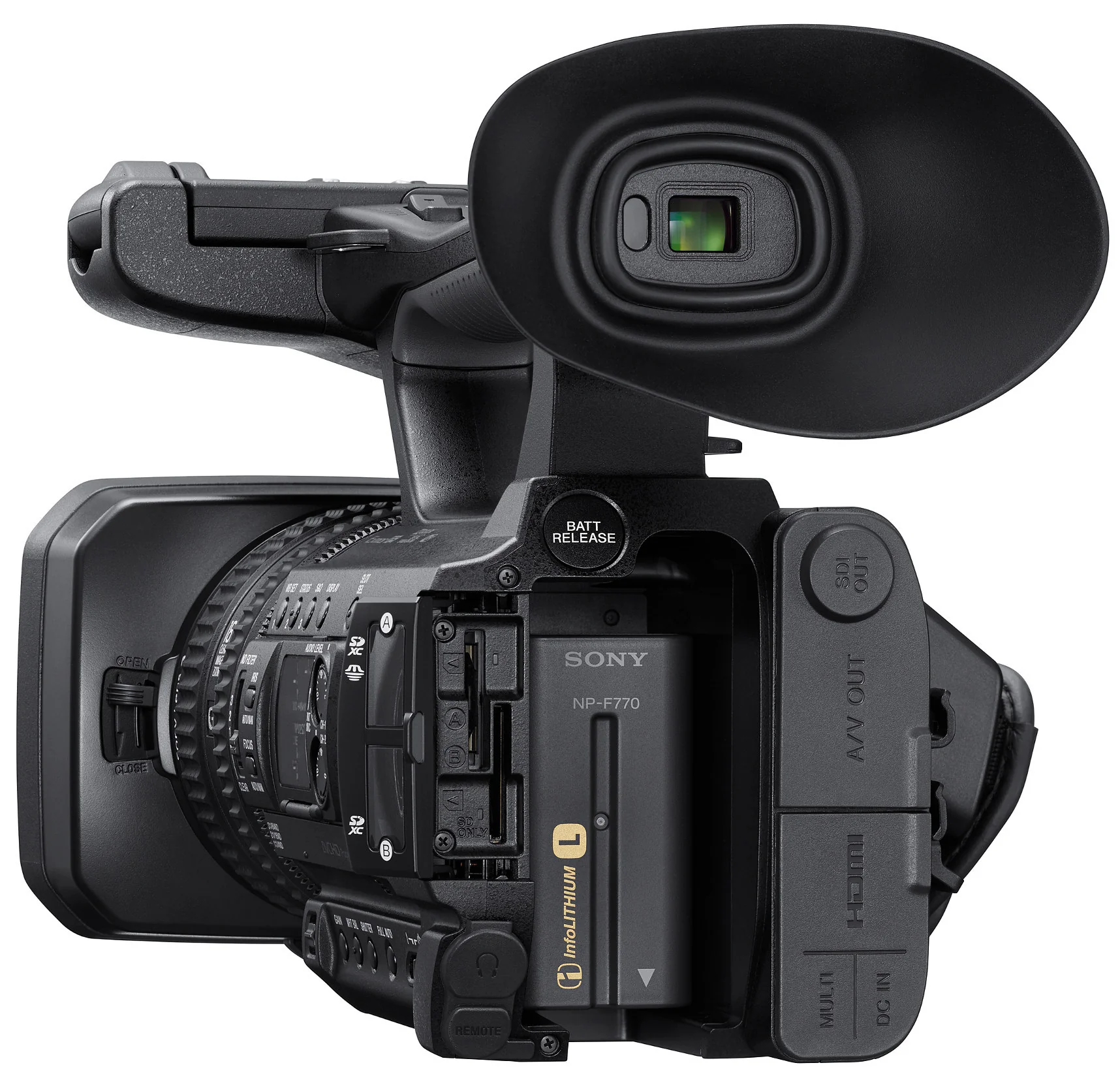 Sony PXWZ150 Professional 4K XDCAM Camcorder - Image 3