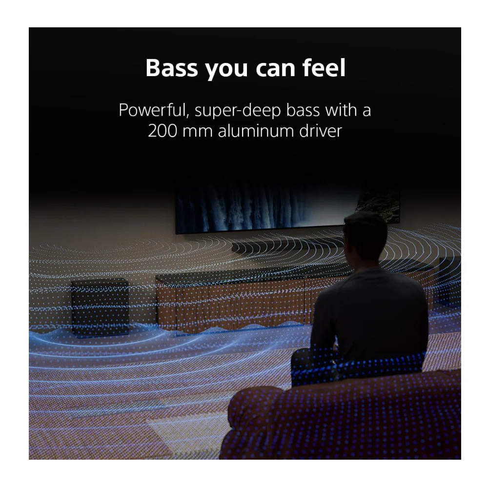 Sony BRAVIA Theater Sub 8 SA-SW8 Wireless Subwoofer for Soundbar (Black) - Image 2