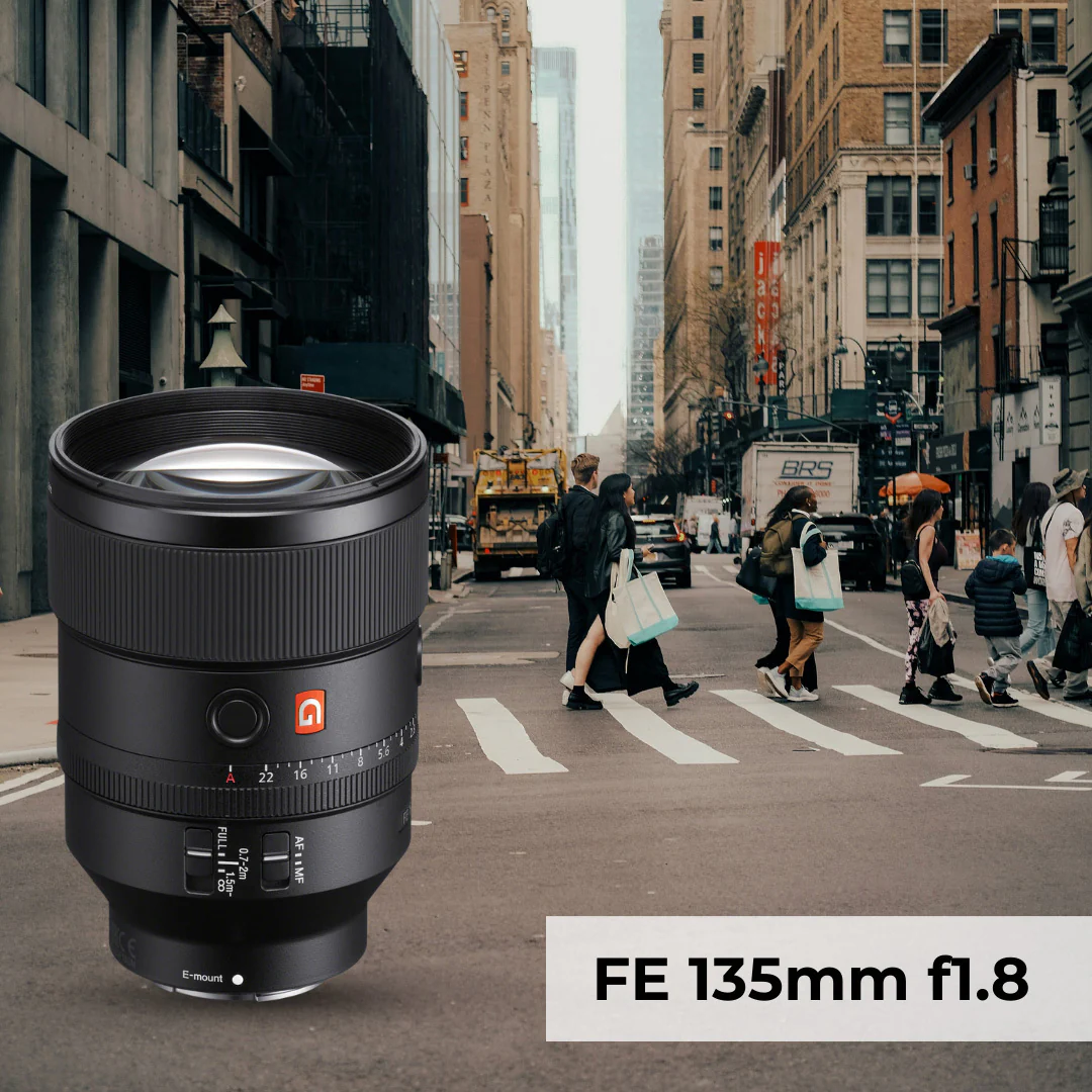 Sony FE 135mm f1.8 GM Lens with Molded Interior Hard Case with Foam Insert and Lid Organizer Bundle - Image 2