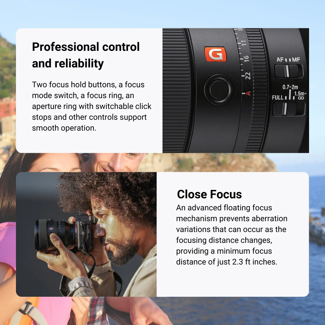 Sony FE 135mm f1.8 GM Lens with Molded Interior Hard Case with Foam Insert and Lid Organizer Bundle - Image 6