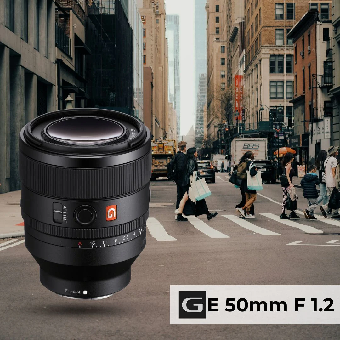 Sony FE 50mm F1.2 GM Full-Frame Large-Aperture G Master Lens with 24mm Lens and Battery Bundle - Image 2