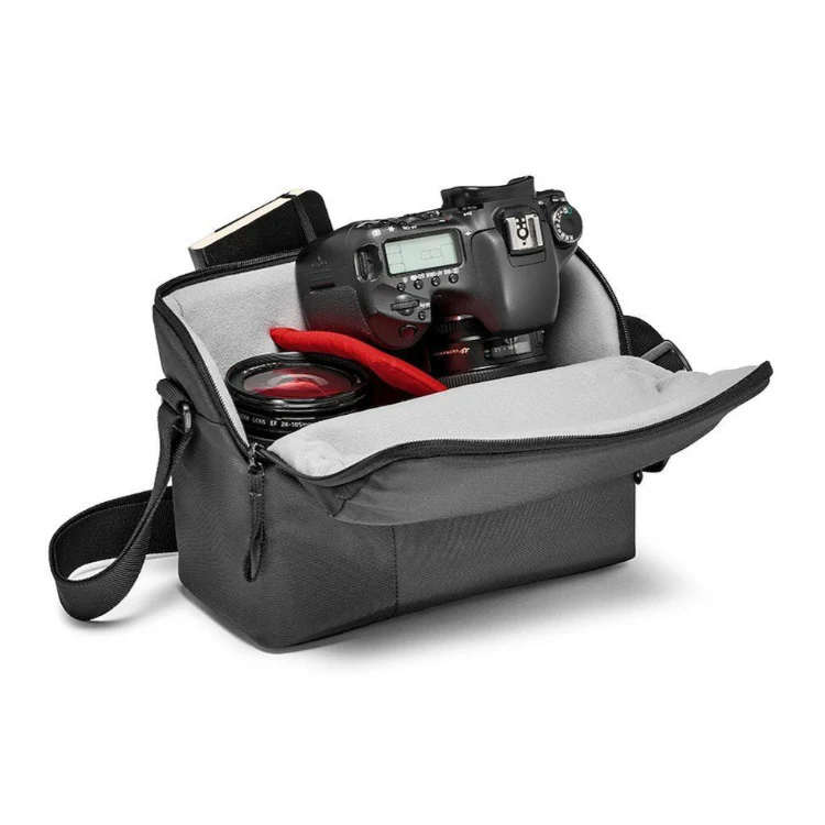 Sony SEL50F25G FE 50mm f/2.5 G Full-Frame Ultra-Compact G Lens with Manfrotto Camera Shoulder Bag II - Image 11