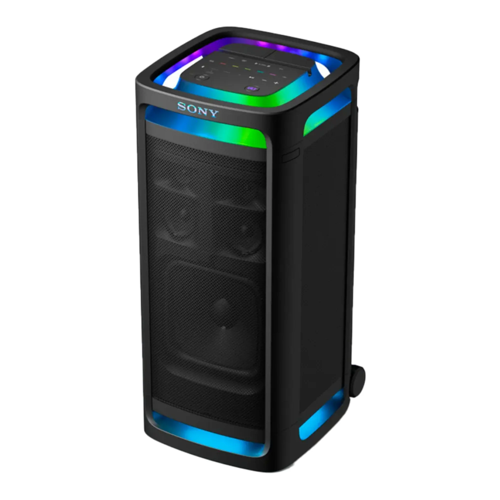 Sony ULT TOWER 9 Wireless Party Speaker 360-Degree Sound (Black, 2-Pack) Bundle - Image 2
