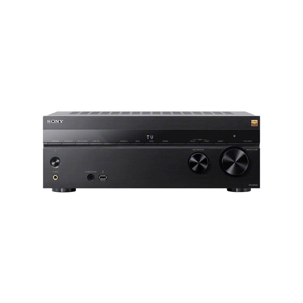 Sony STR-AN1000 7.2 Channel 8K AV Receiver (Black) with Accessories Bundle - Image 4